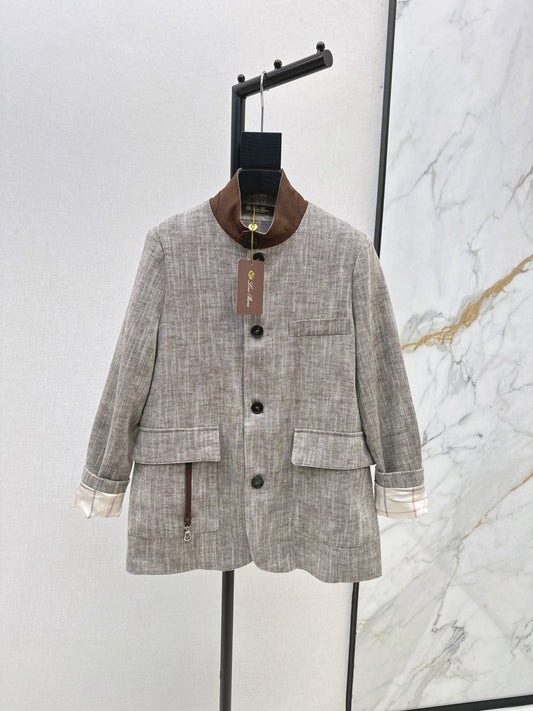 Lor*P 25fw linen jacket