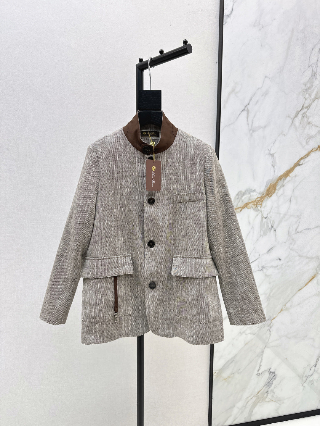 Lor*P 25fw linen jacket