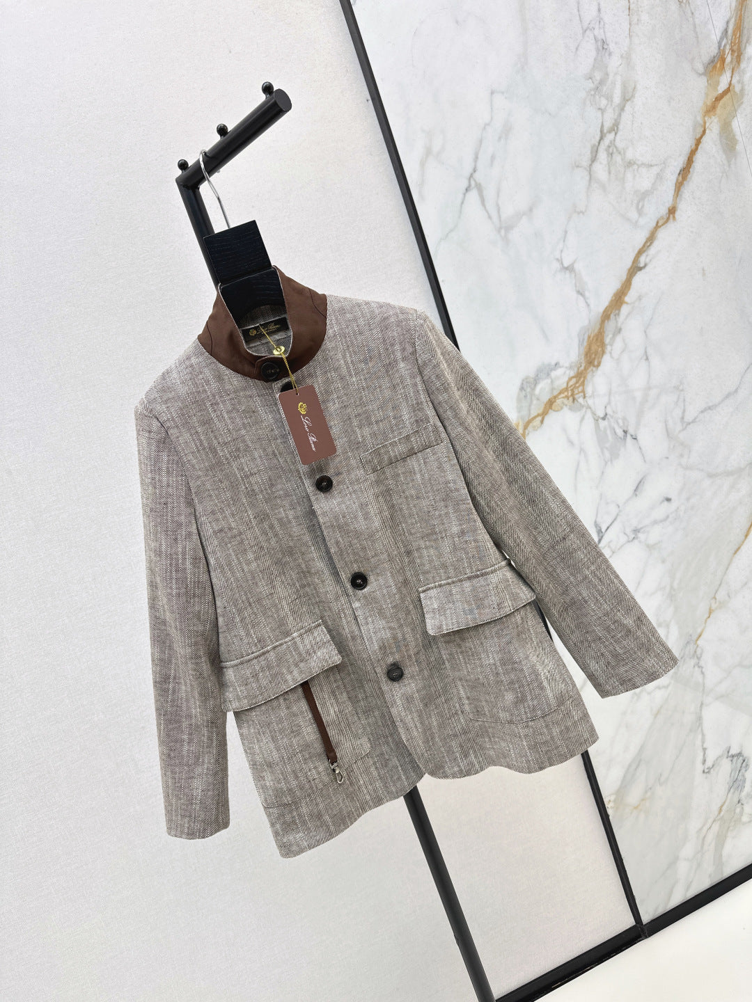 Lor*P 25fw linen jacket