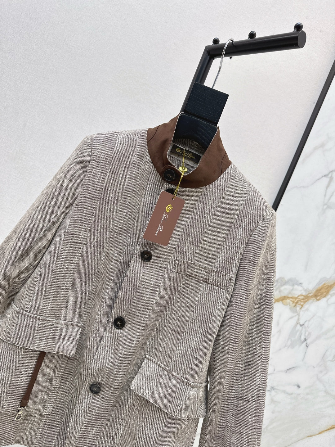 Lor*P 25fw linen jacket