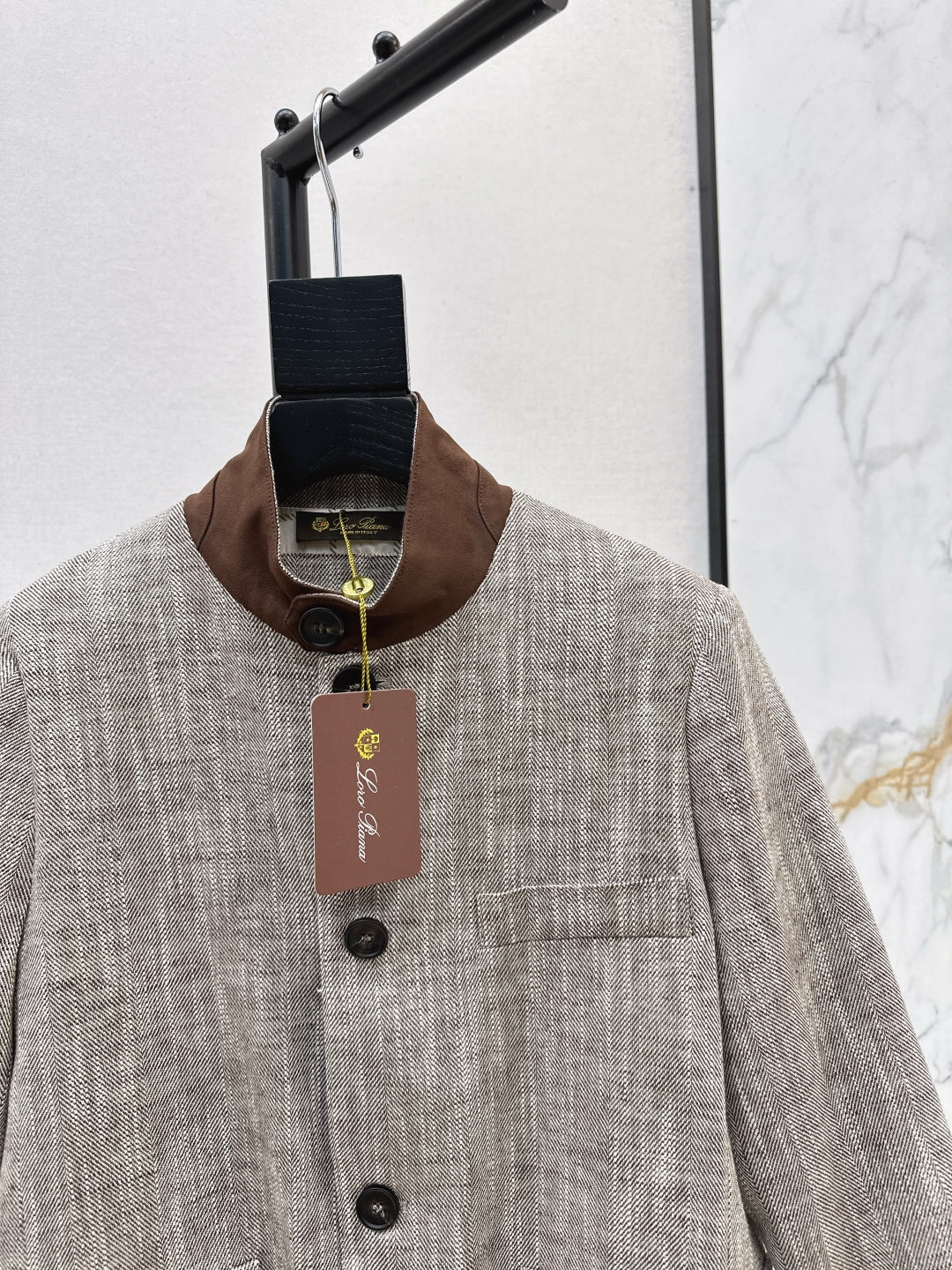 Lor*P 25fw linen jacket