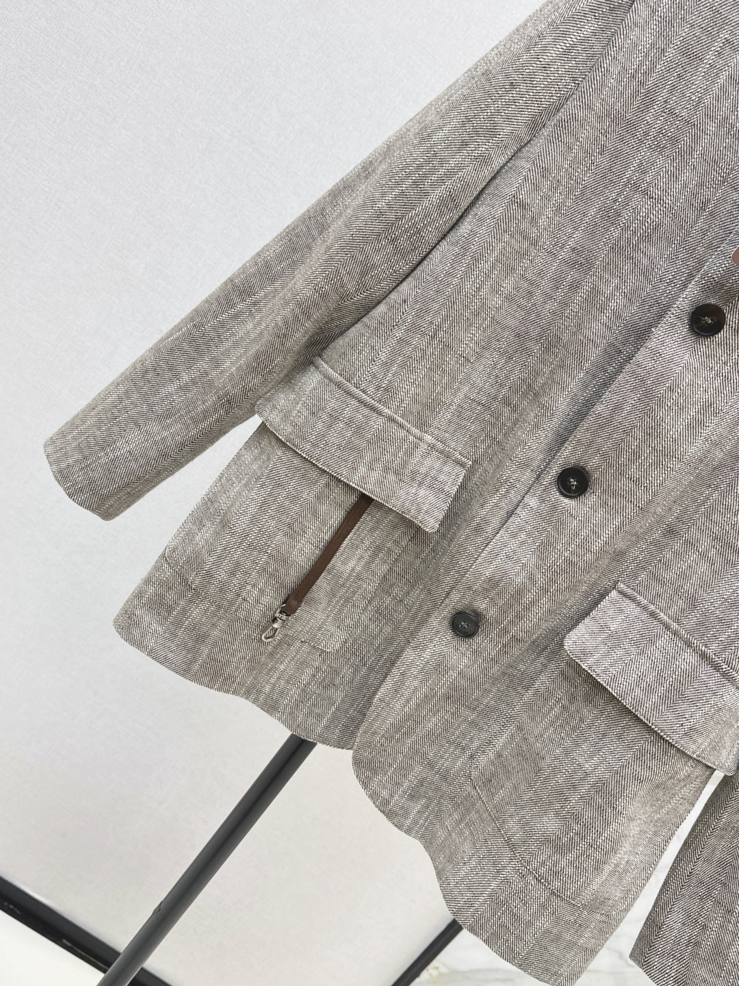 Lor*P 25fw linen jacket