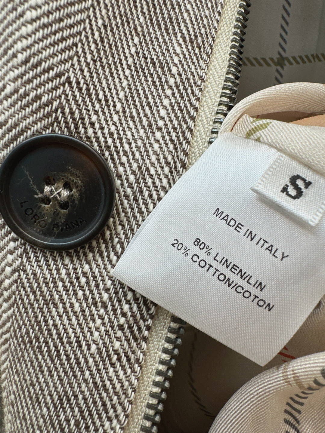 Lor*P 25fw linen jacket