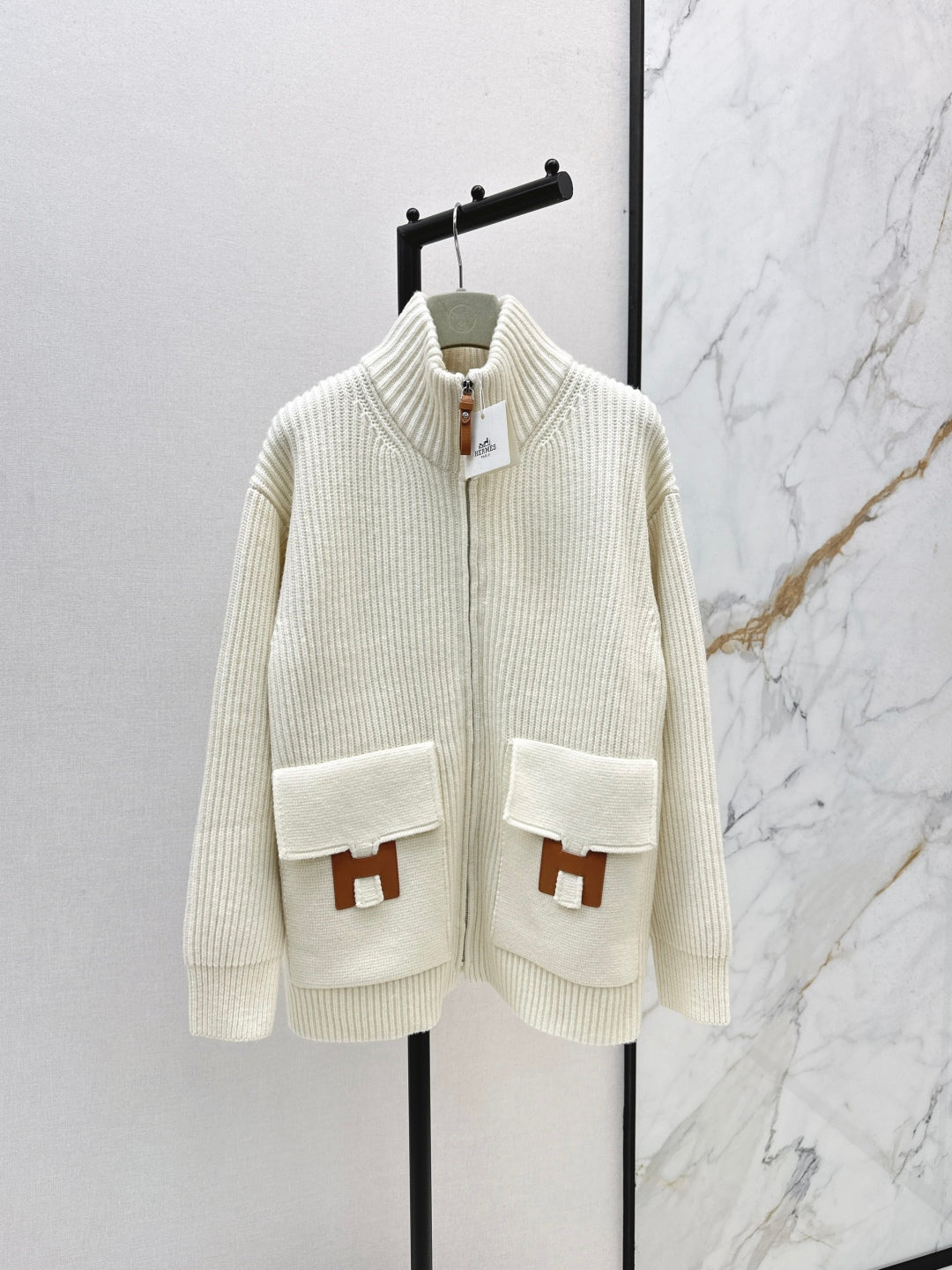 Herm* 25fw knitted jacket