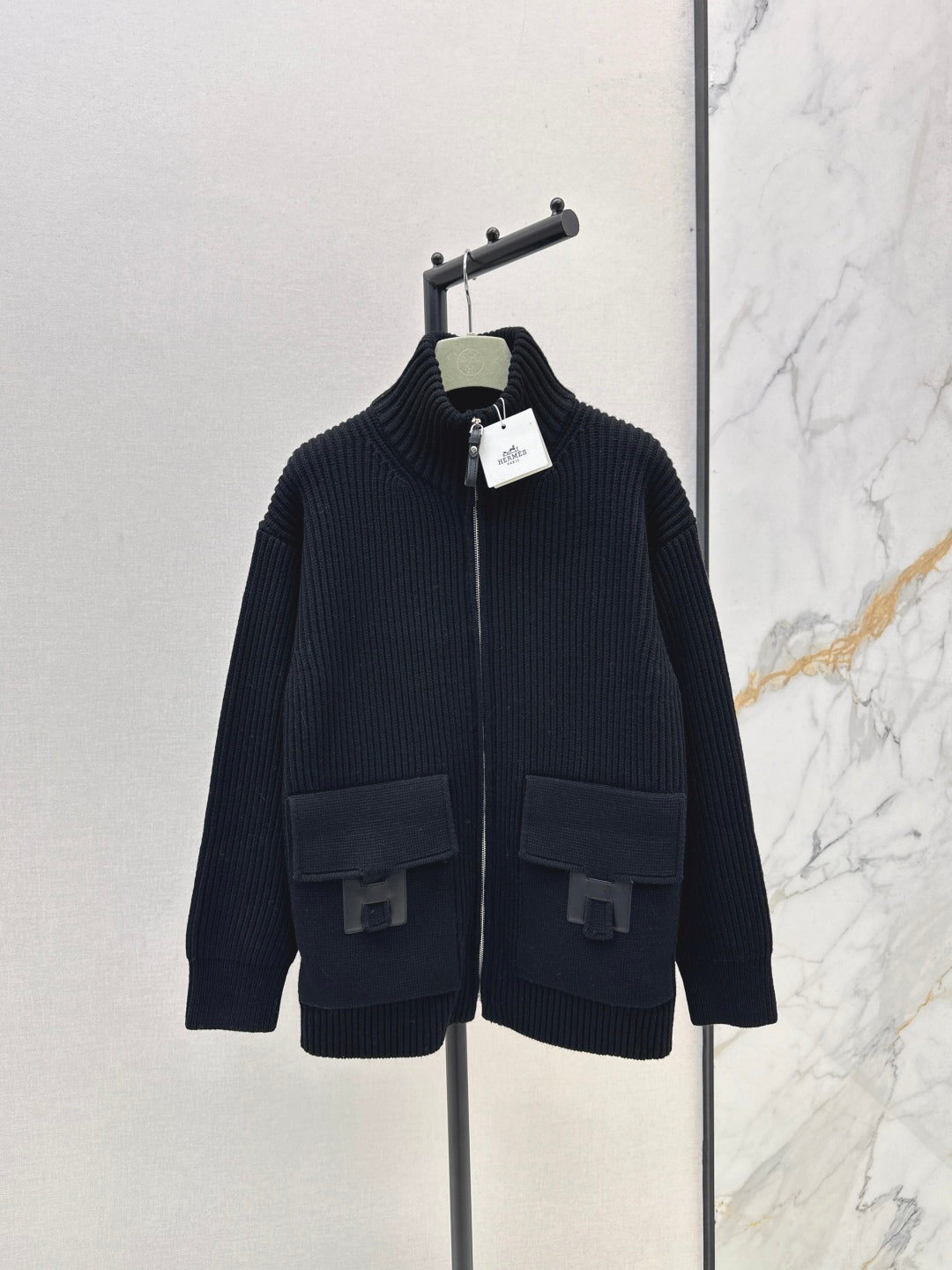 Herm* 25fw knitted jacket