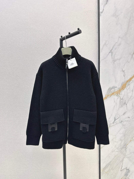 Herm* 25fw knitted jacket