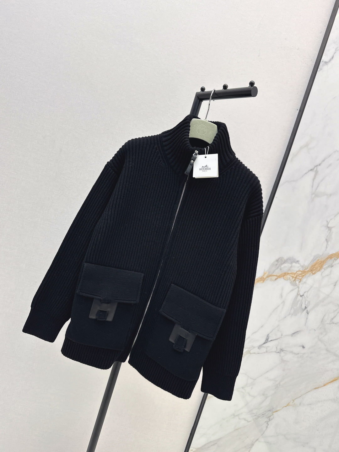 Herm* 25fw knitted jacket