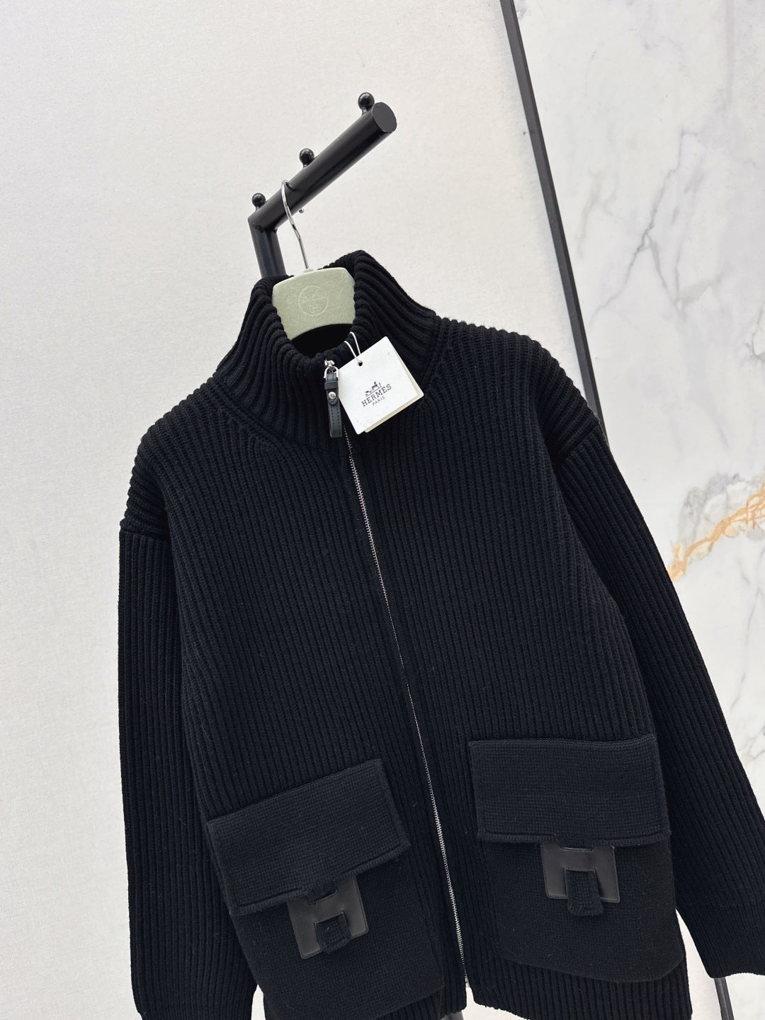 Herm* 25fw knitted jacket