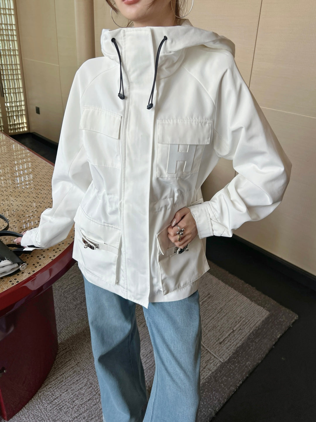 Herm* 25fw hooded jacket