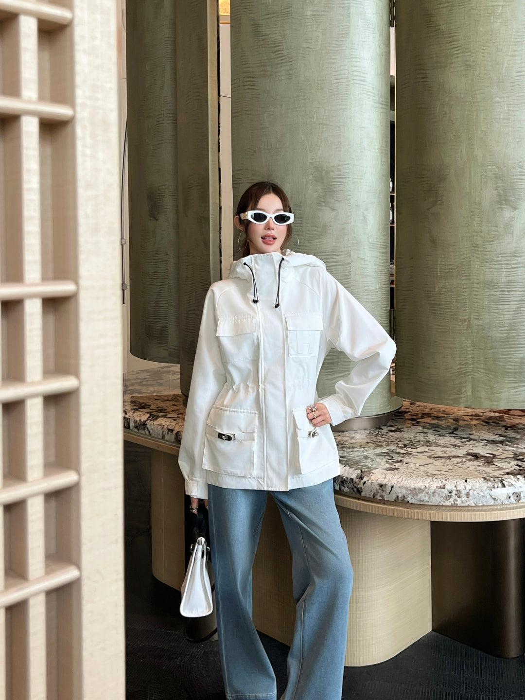 Herm* 25fw hooded jacket