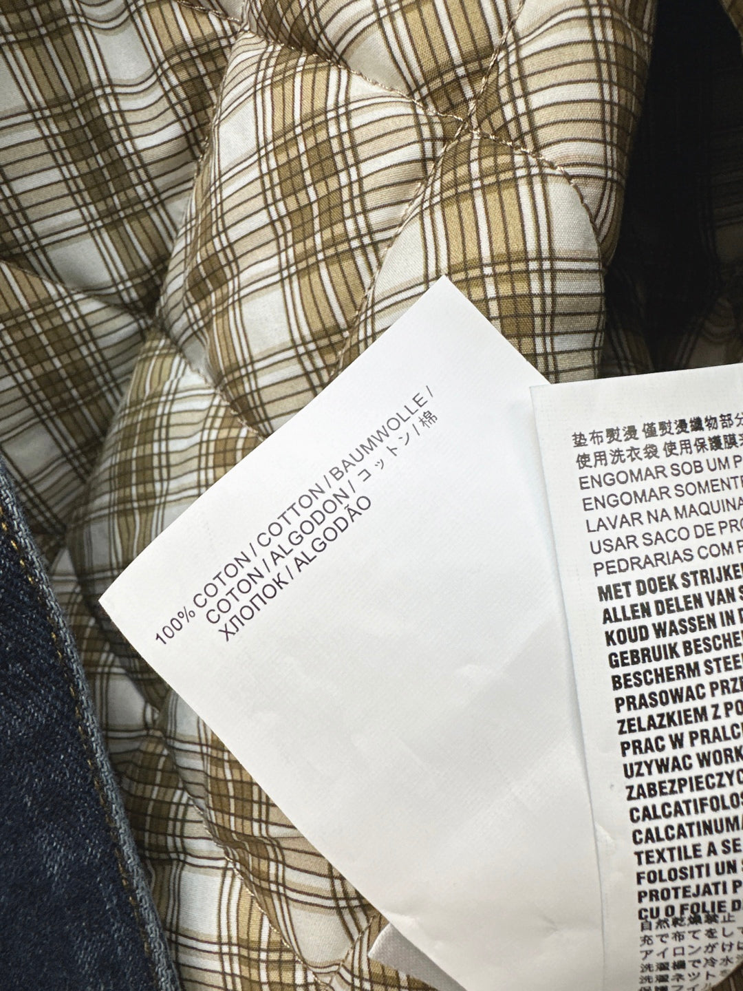 M*u 25fw denim jacket