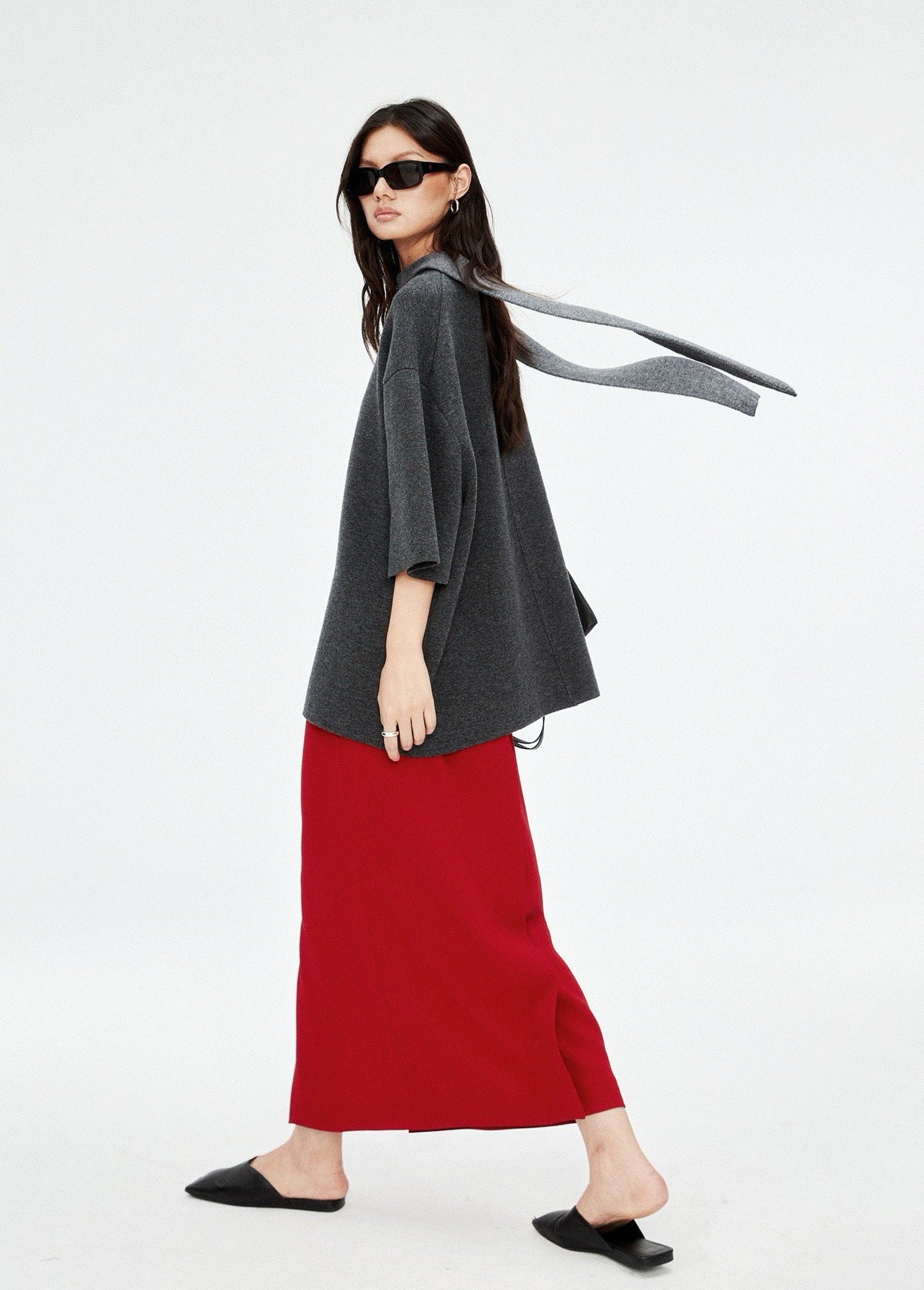 Row* 25fw wool sweater