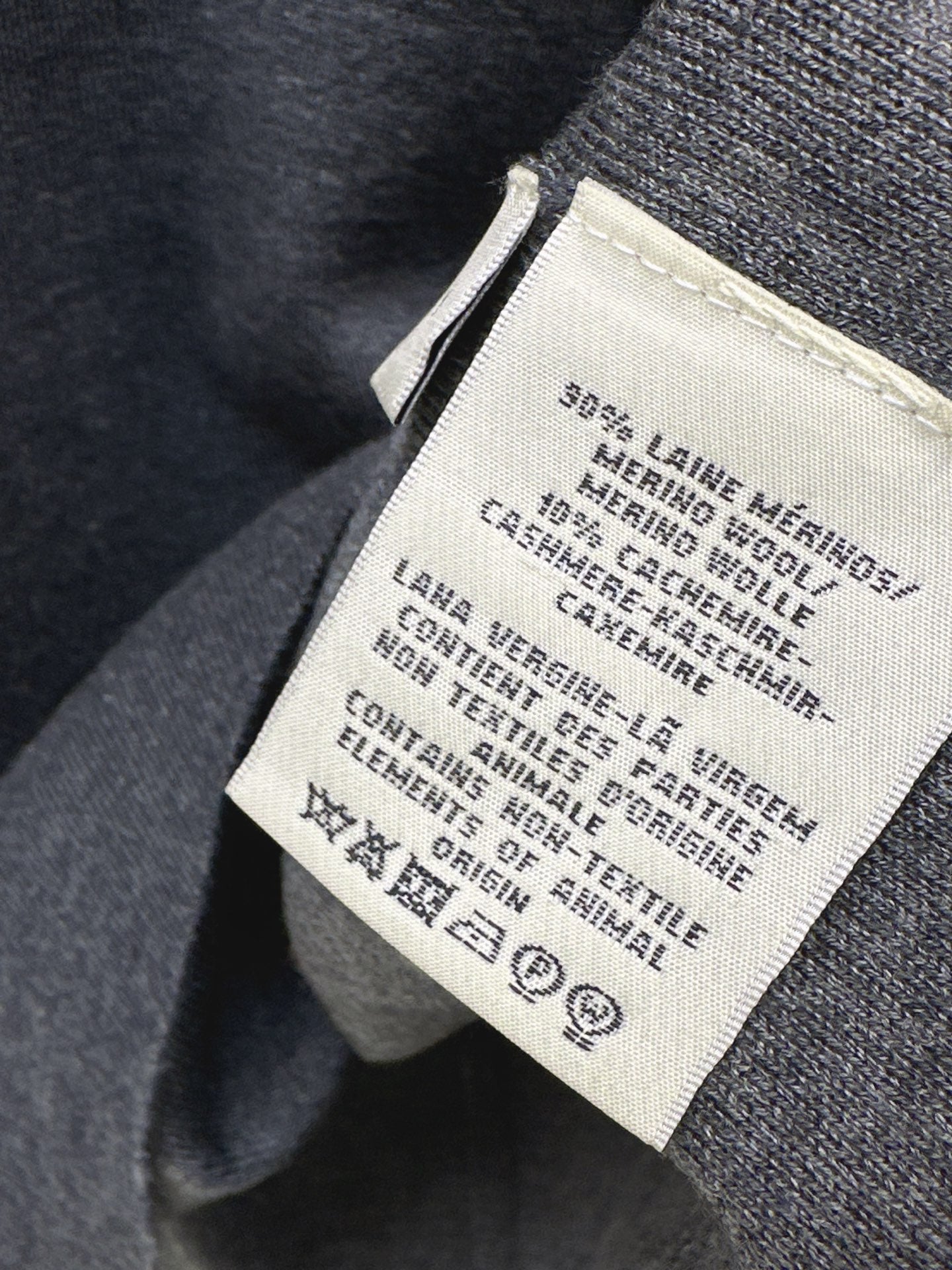 Row* 25fw wool sweater