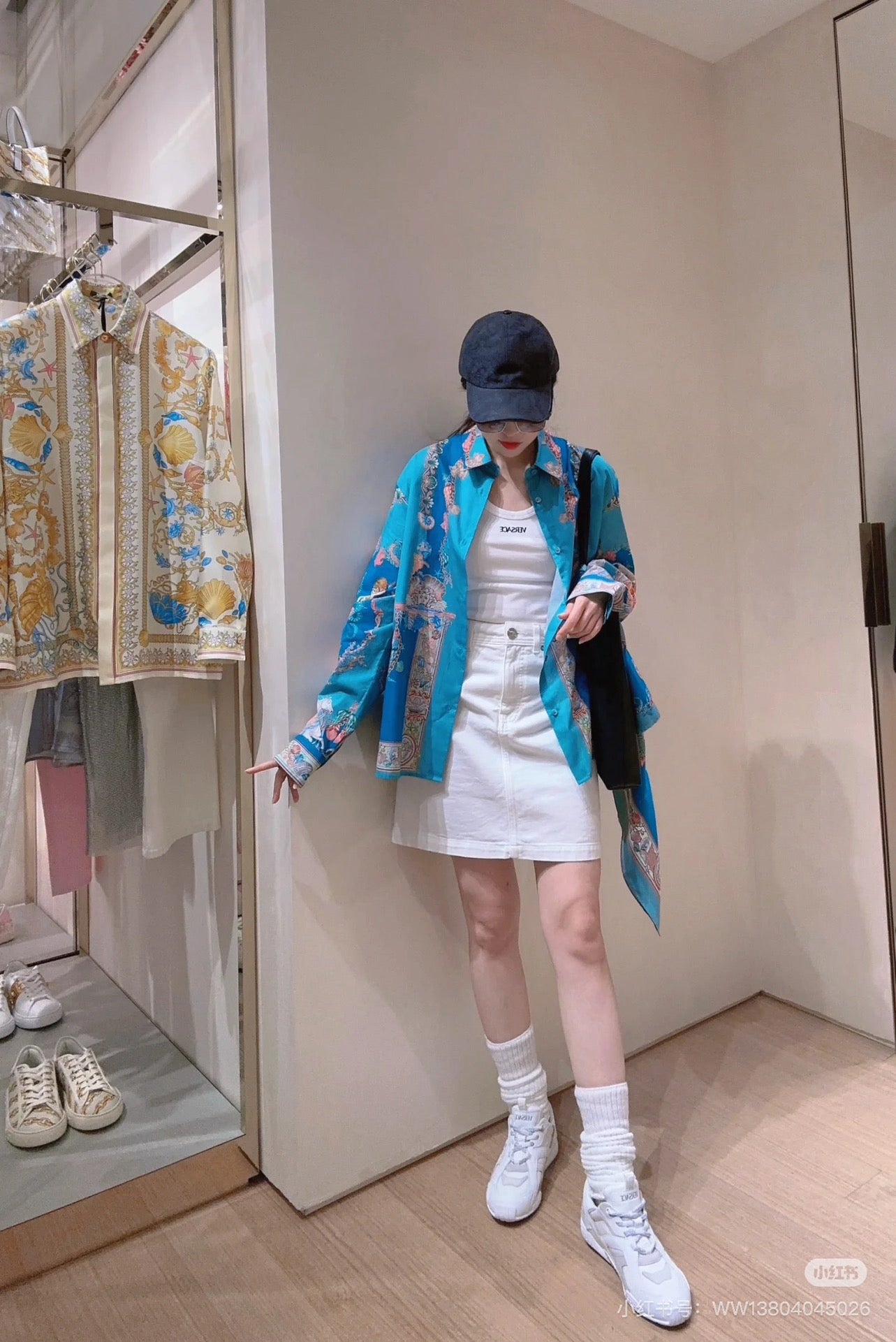 Versa* 25fw silk shirt