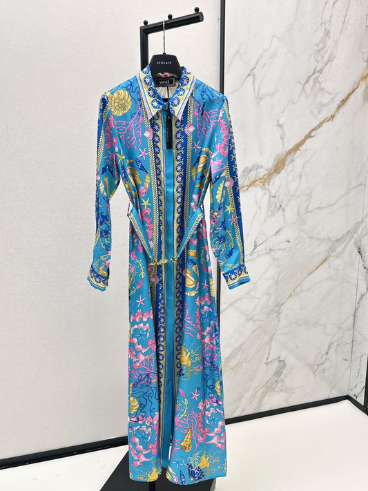 Versa* 25fw silk dress