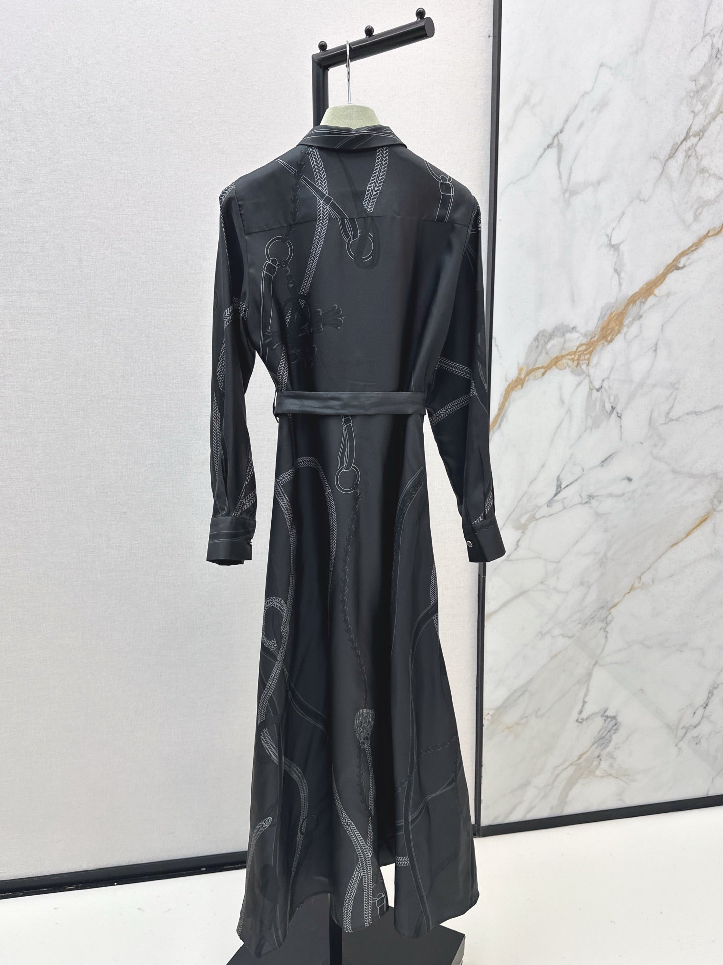 Herm* 25fw silk dress