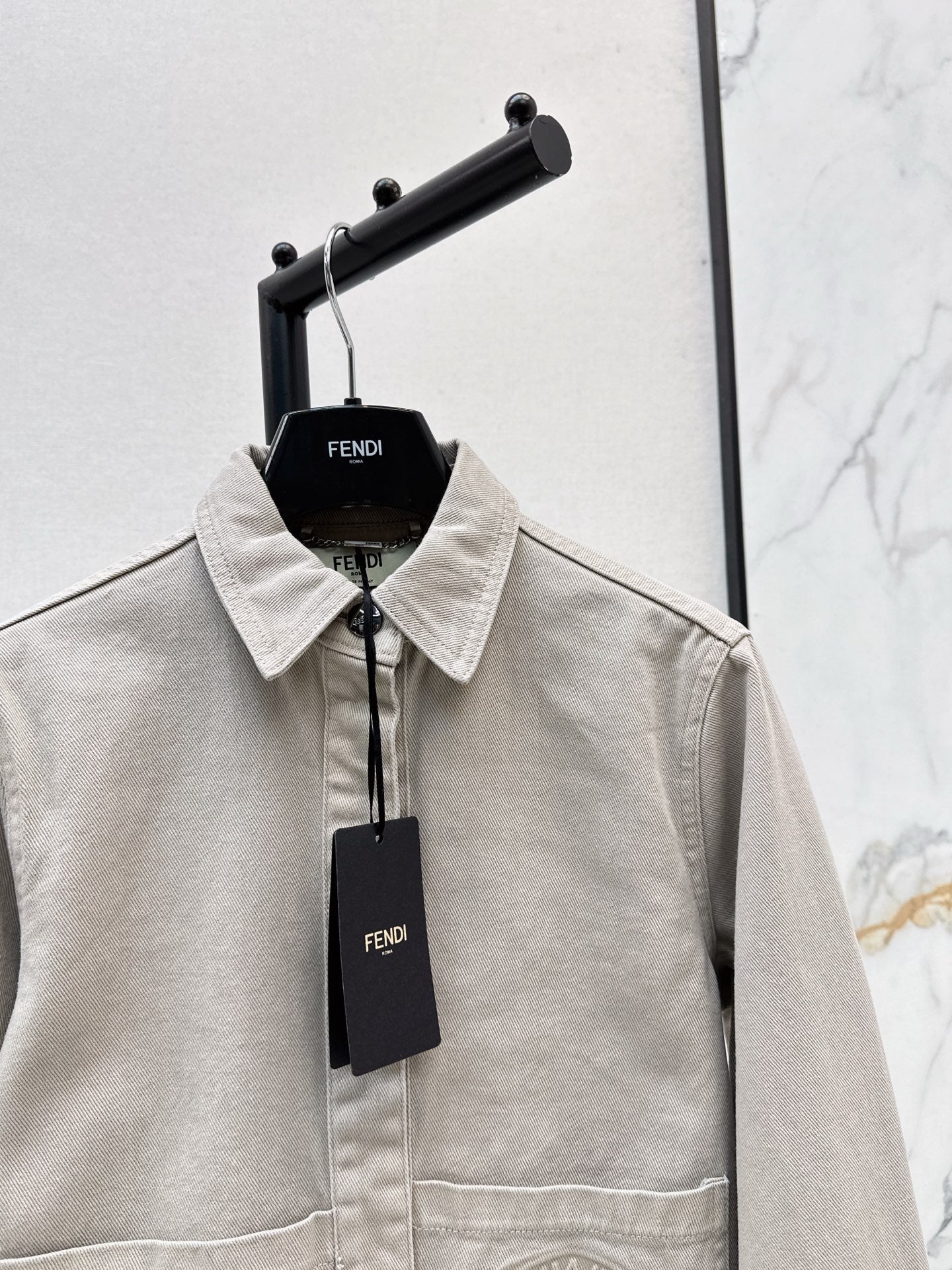 Fd* 25fw denim shirt