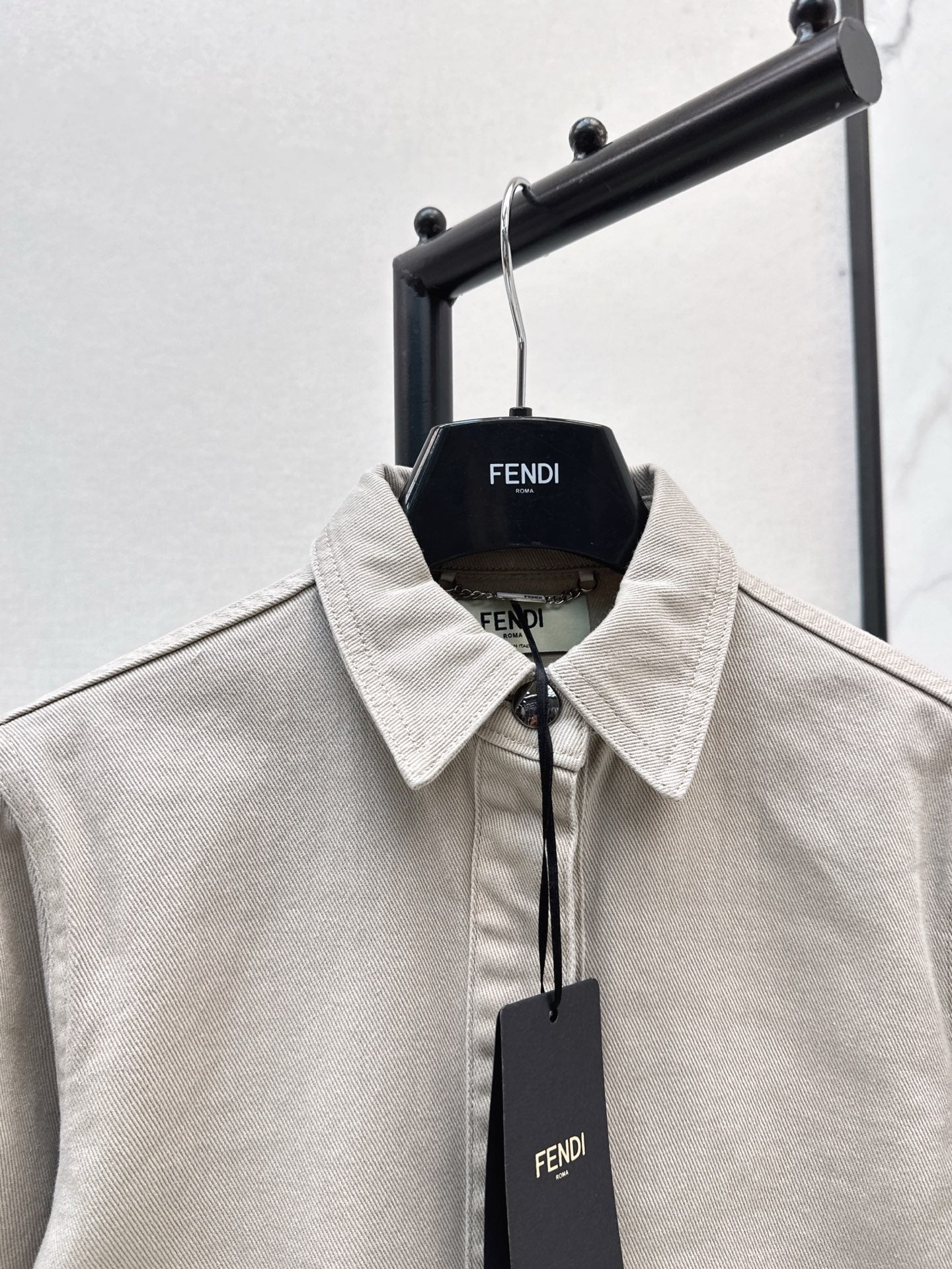 Fd* 25fw denim shirt