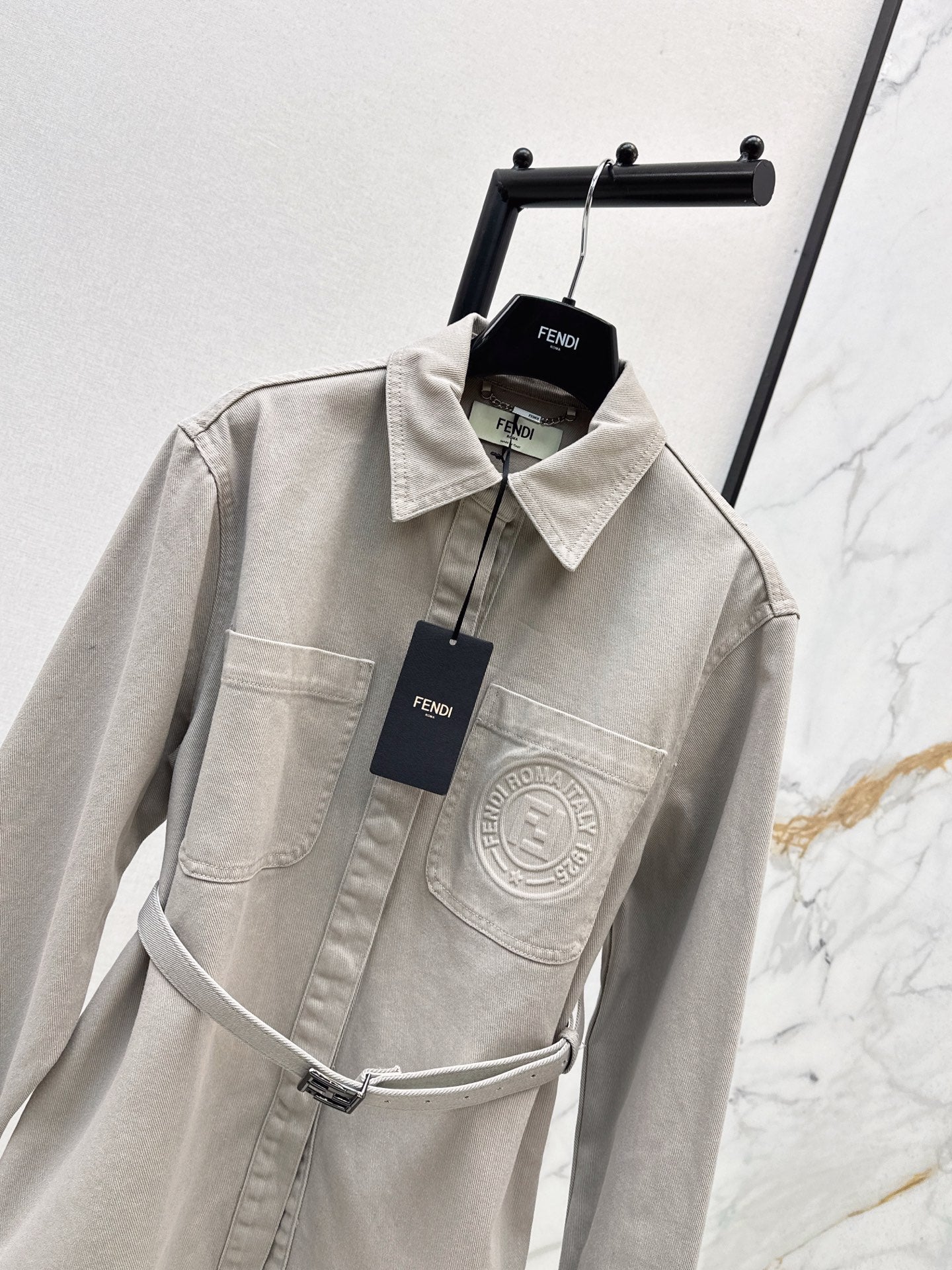 Fd* 25fw denim shirt