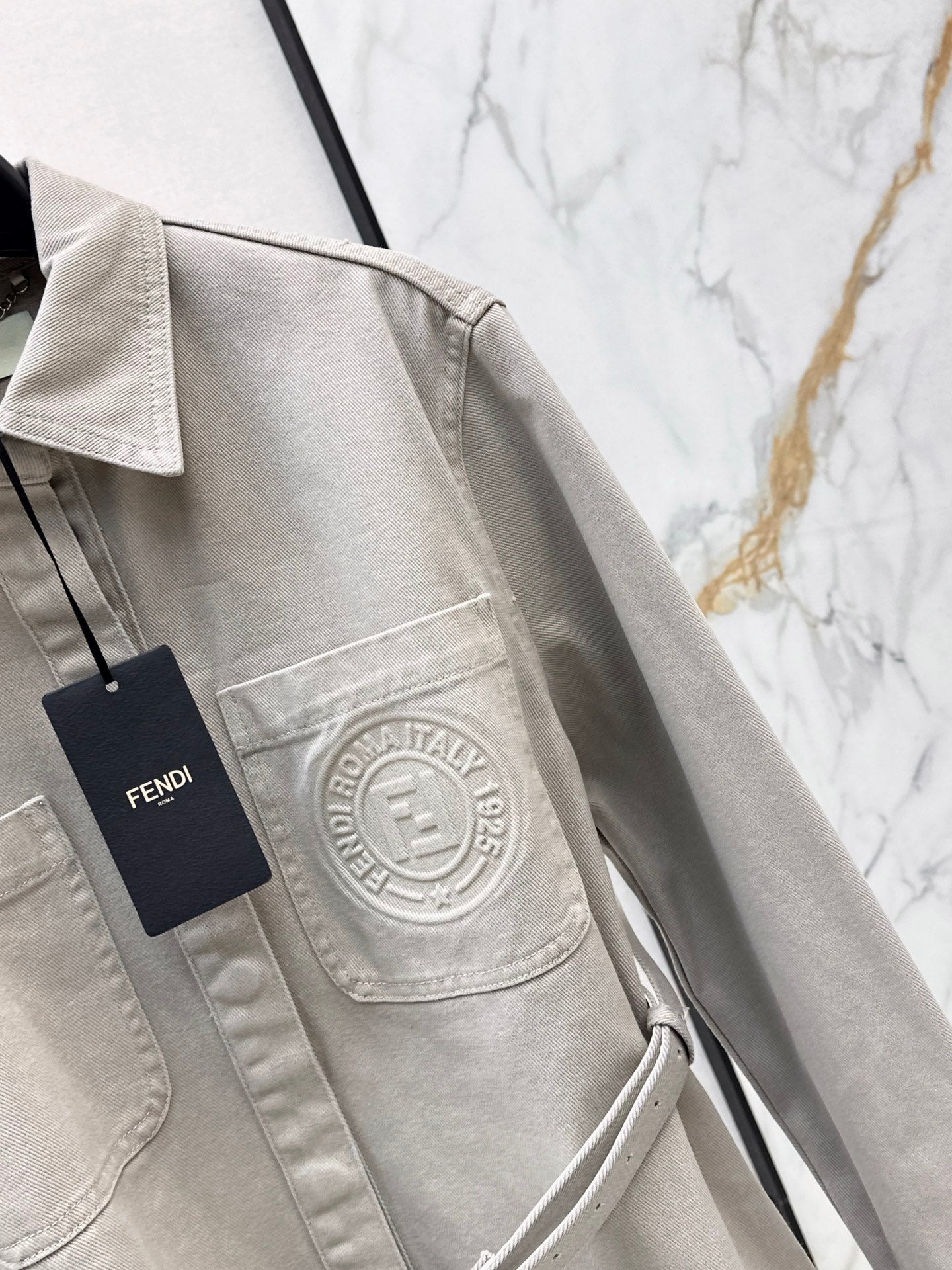 Fd* 25fw denim shirt