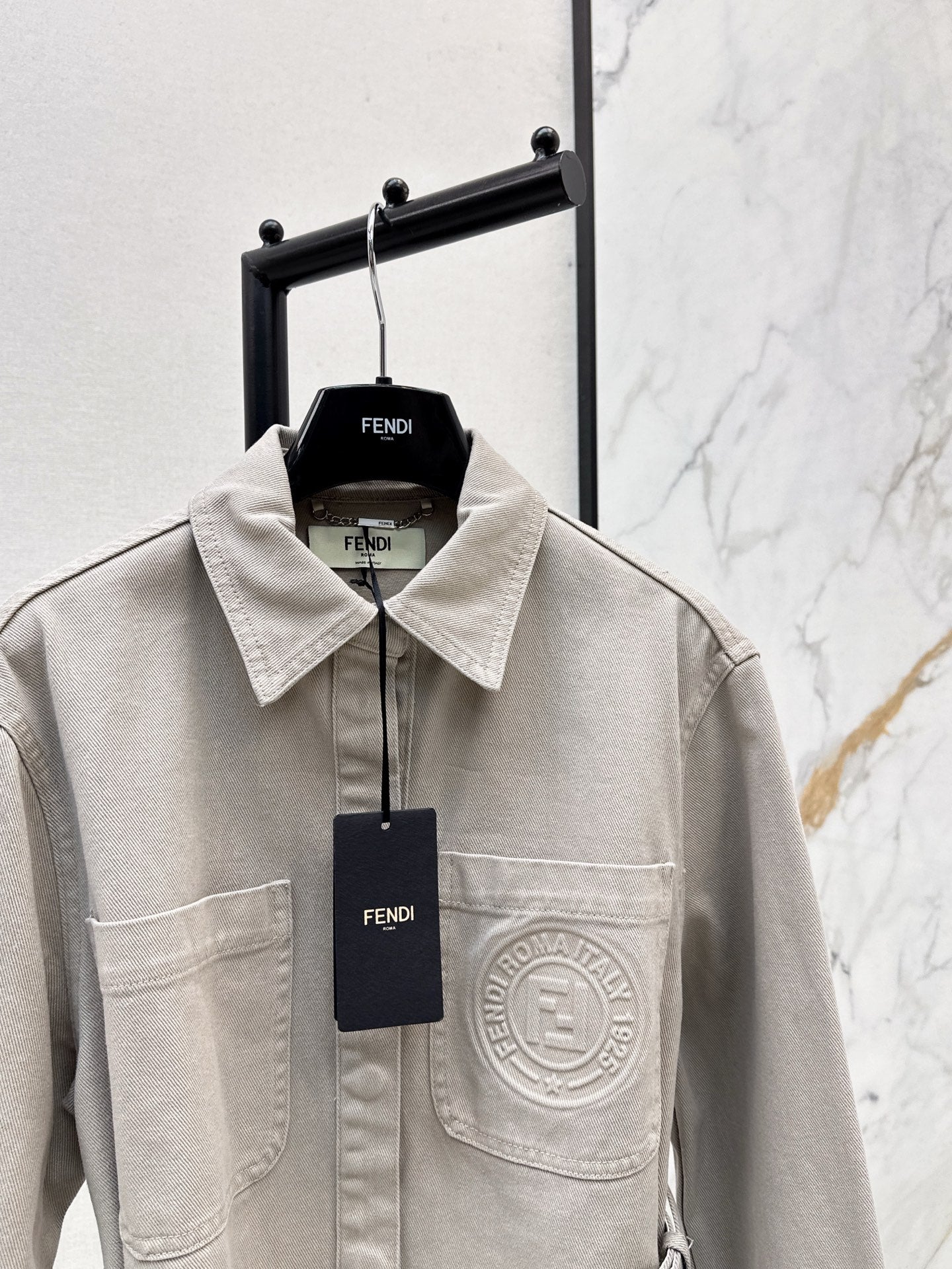 Fd* 25fw denim shirt