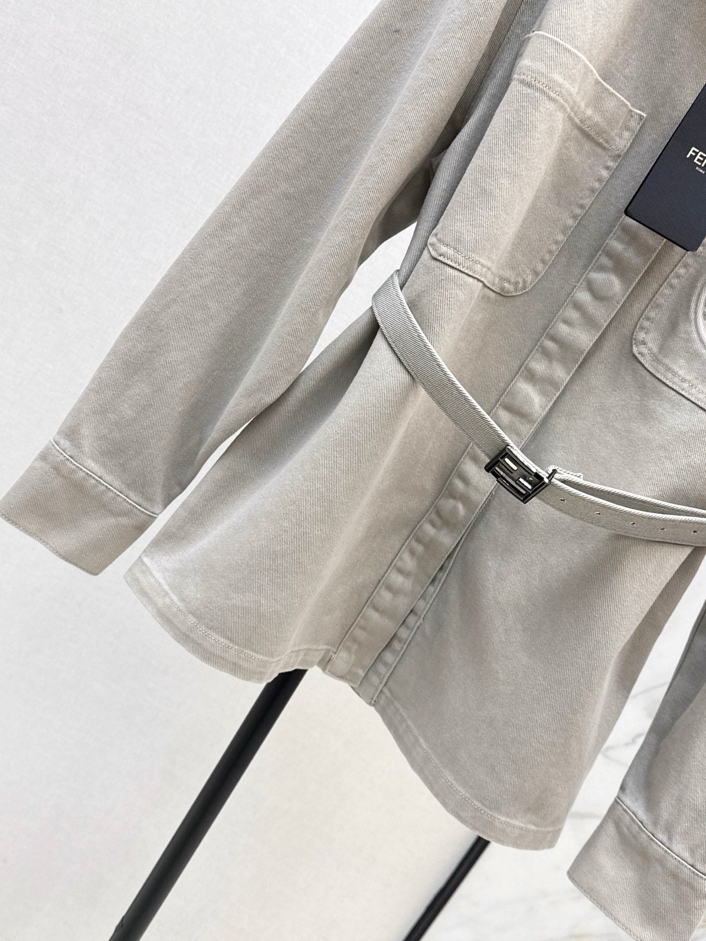 Fd* 25fw denim shirt