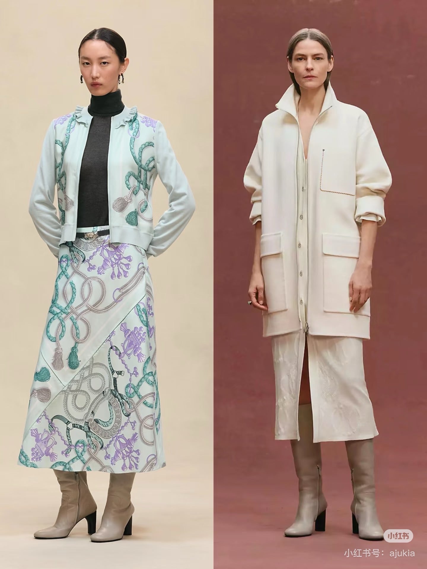 Herm* 25fw wool knitted cardigan