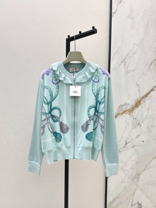 Herm* 25fw wool knitted cardigan