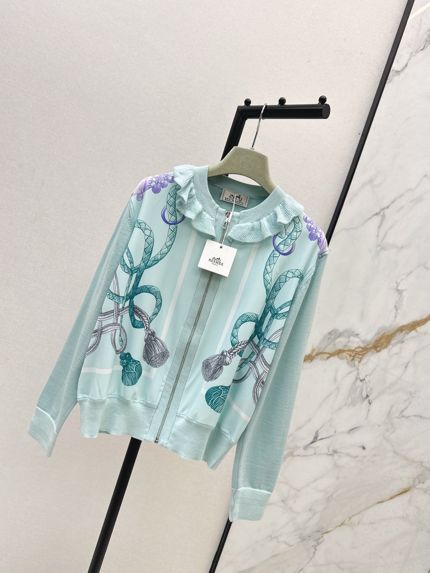 Herm* 25fw wool knitted cardigan