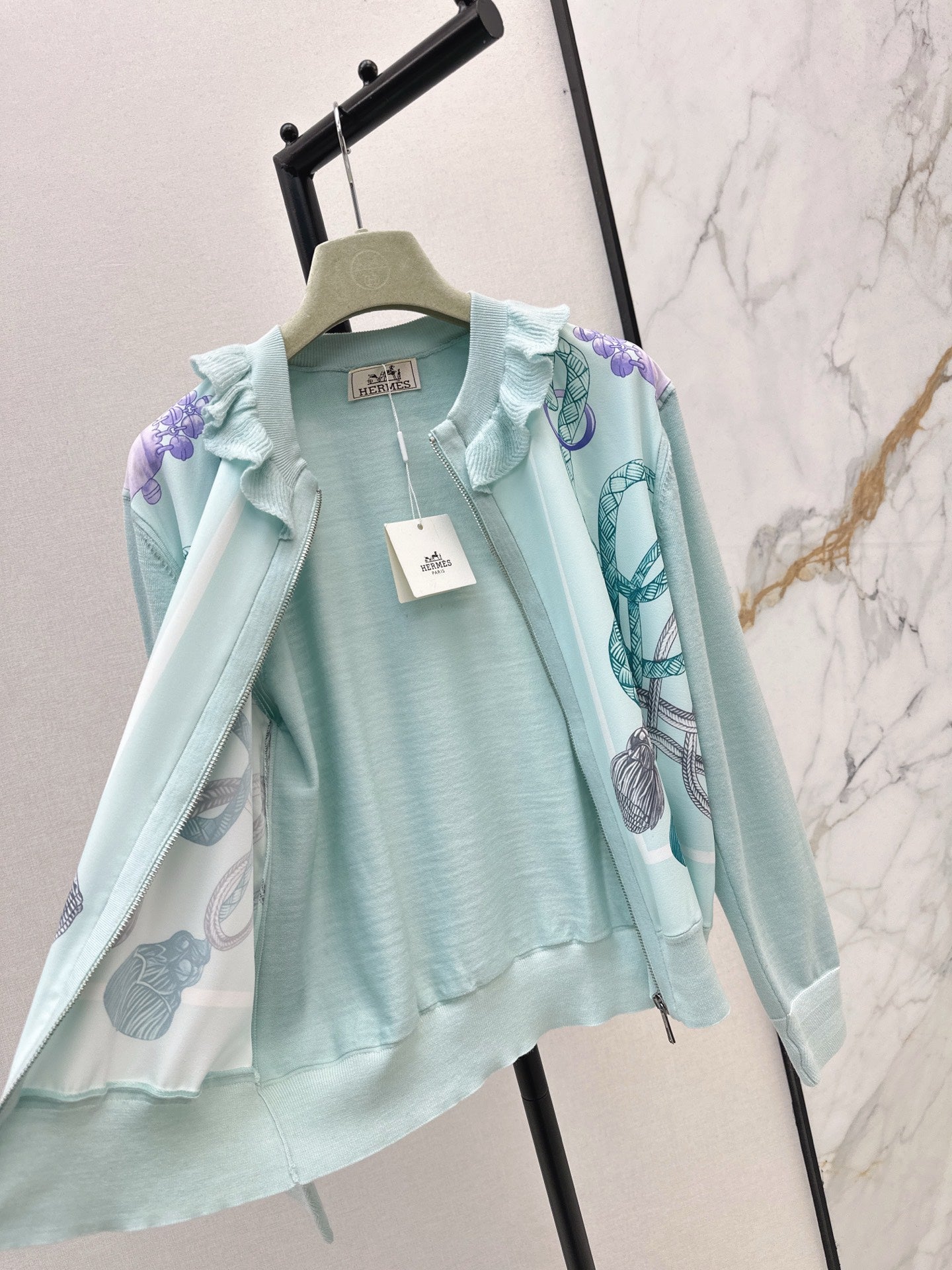 Herm* 25fw wool knitted cardigan