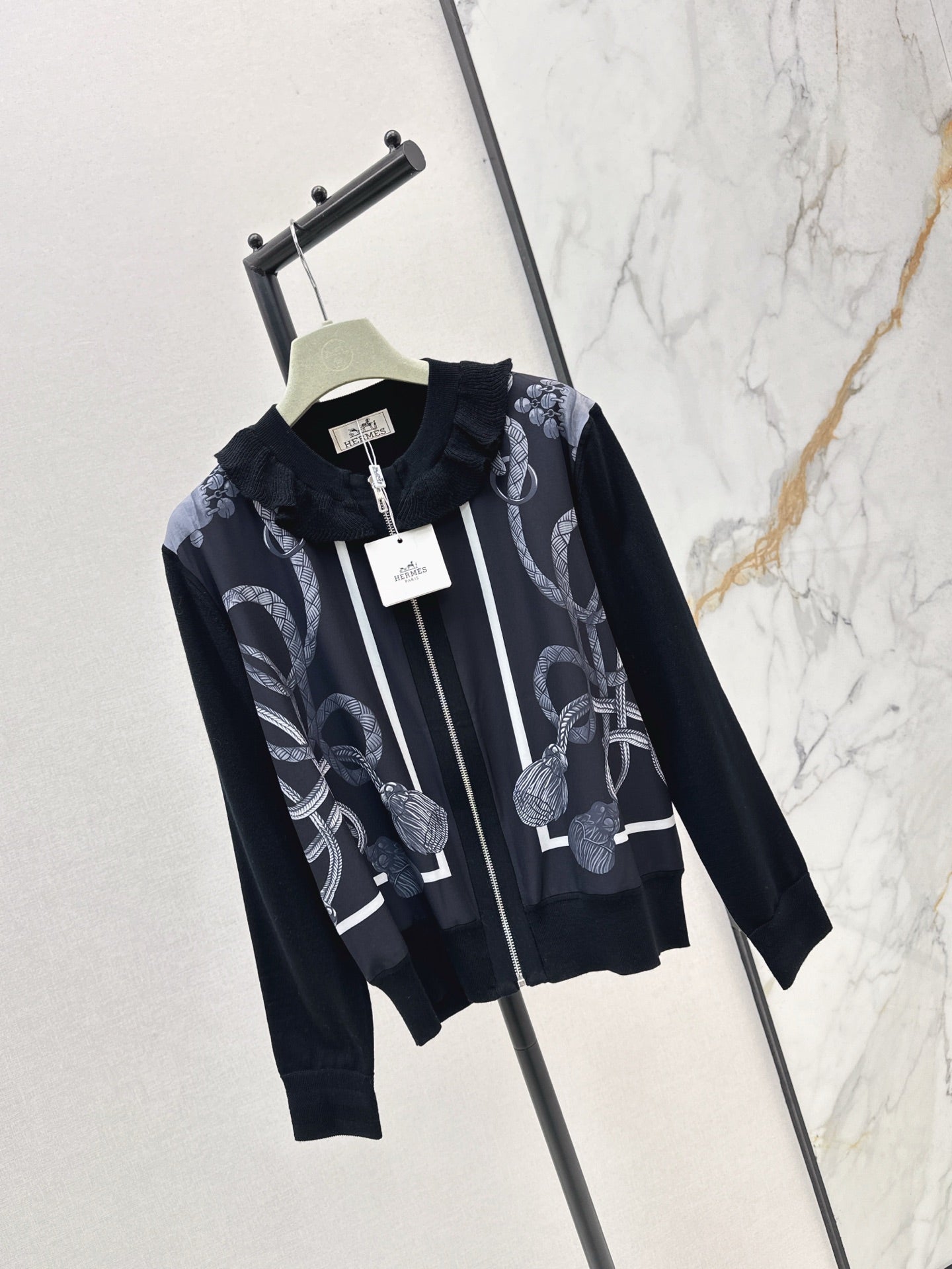 Herm* 25fw wool knitted cardigan