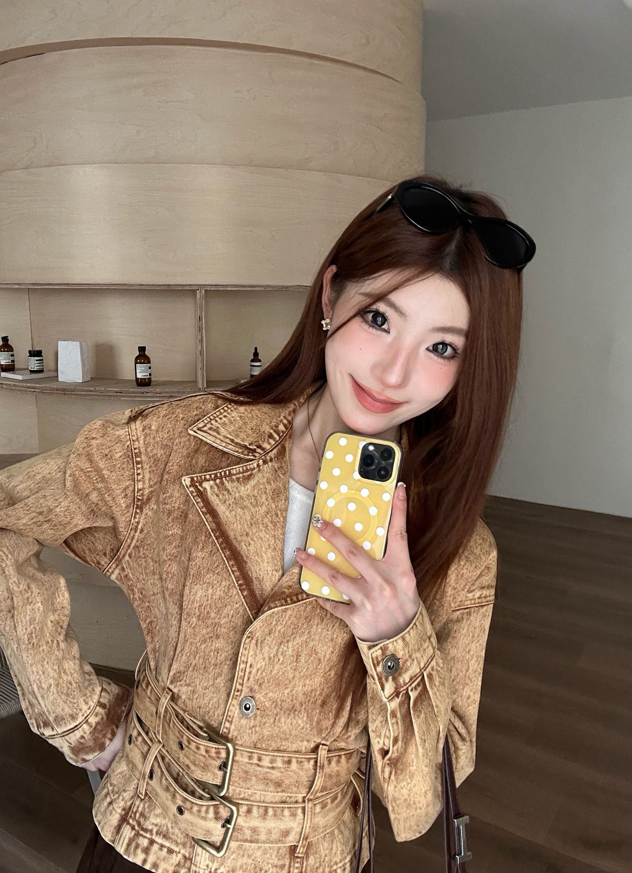 M*u 25fw denim jacket