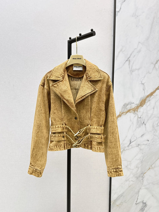 M*u 25fw denim jacket