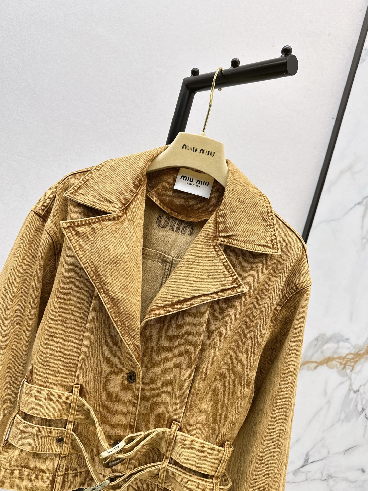 M*u 25fw denim jacket