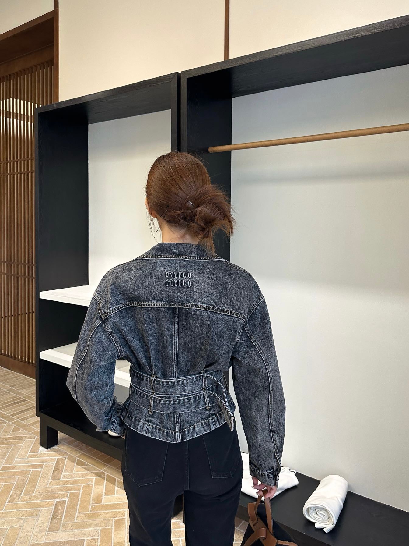 M*u 25fw denim jacket