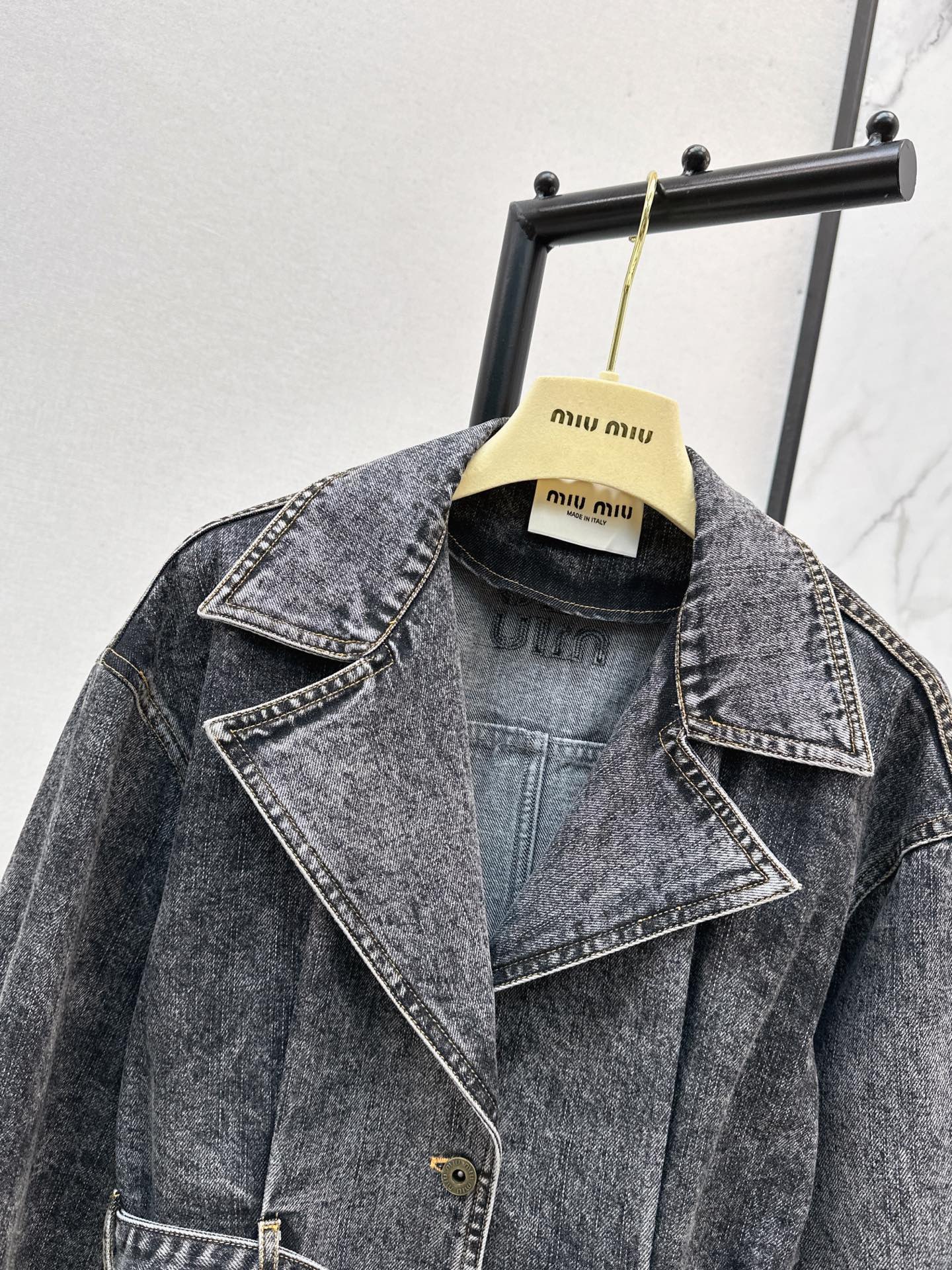 M*u 25fw denim jacket
