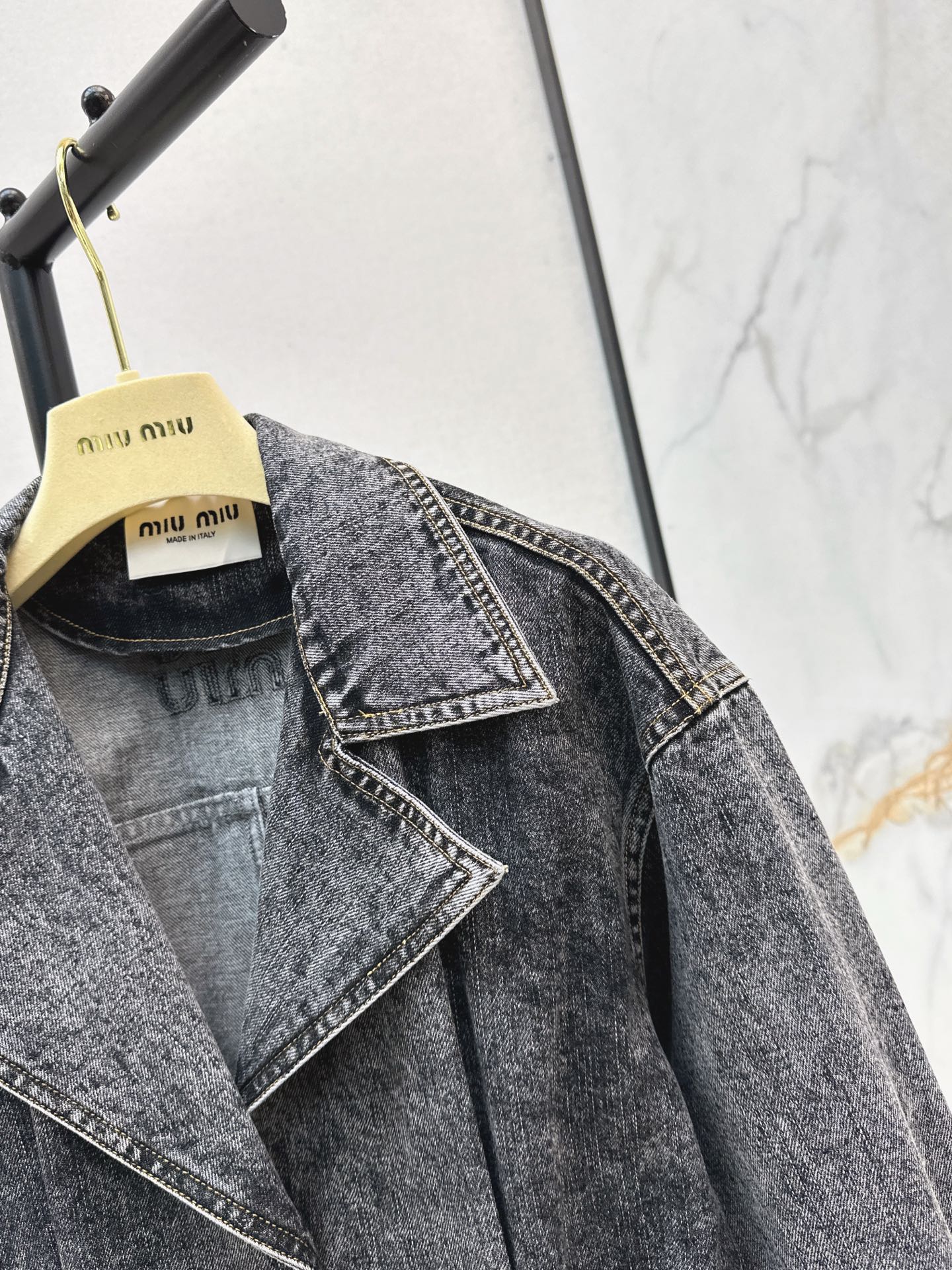 M*u 25fw denim jacket