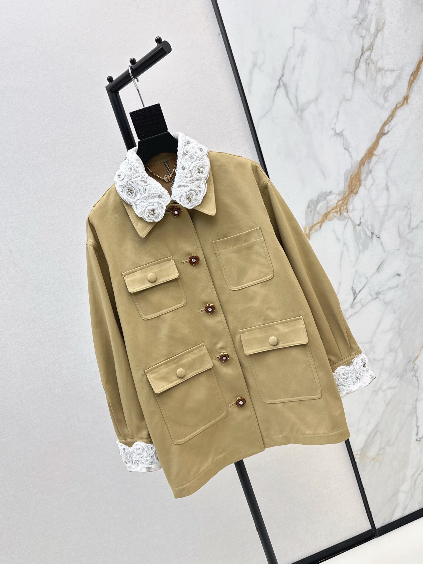 Valen* 25fw lace jacket