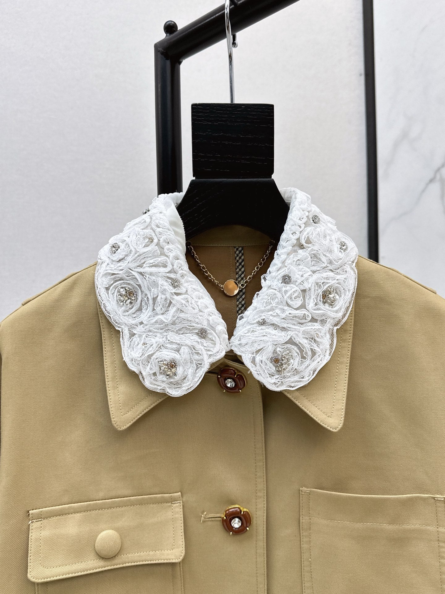 Valen* 25fw lace jacket