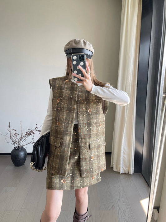 M*u 25fw vest jacket