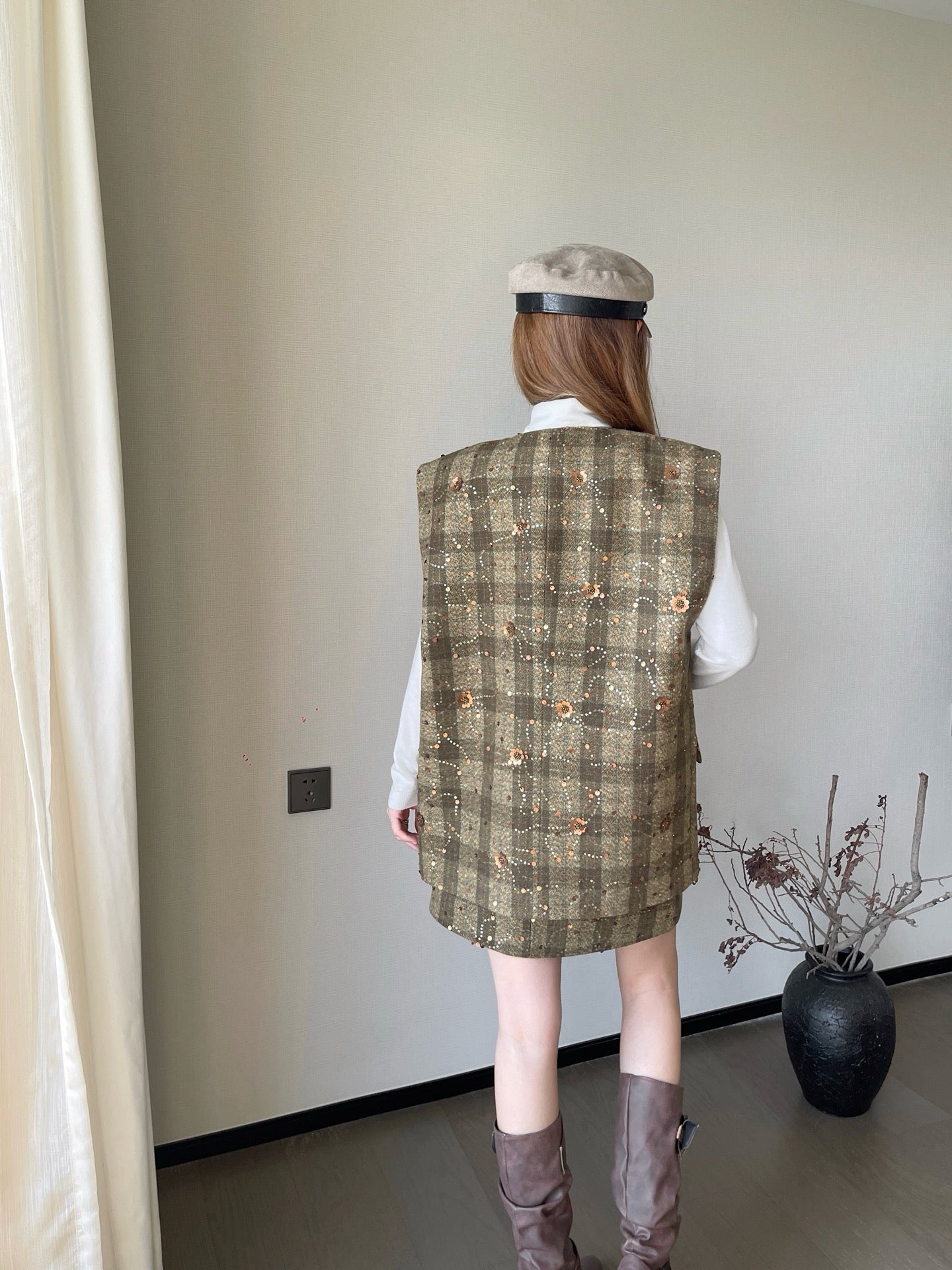 M*u 25fw vest jacket