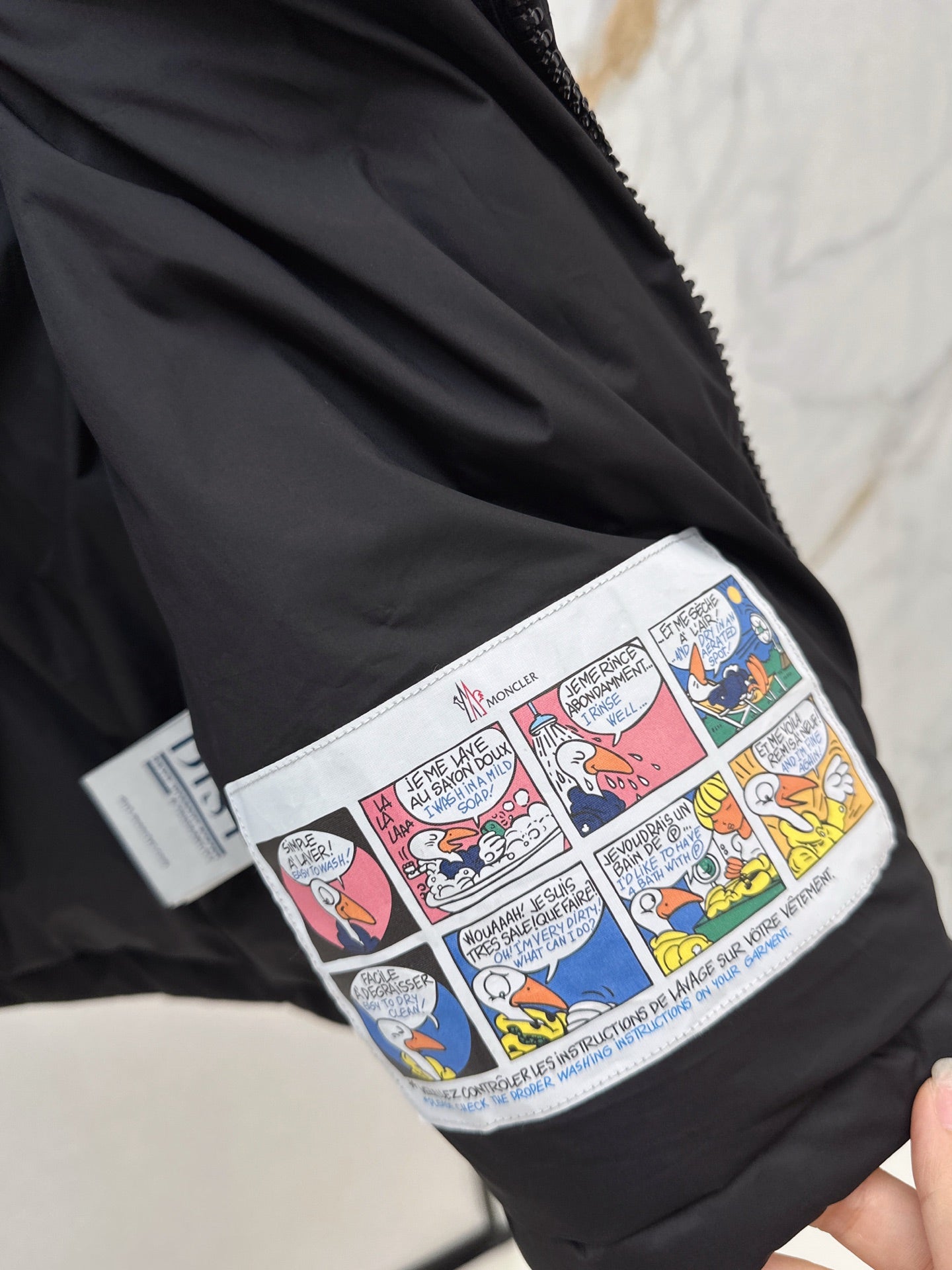 Monc* 25fw vest down jacket