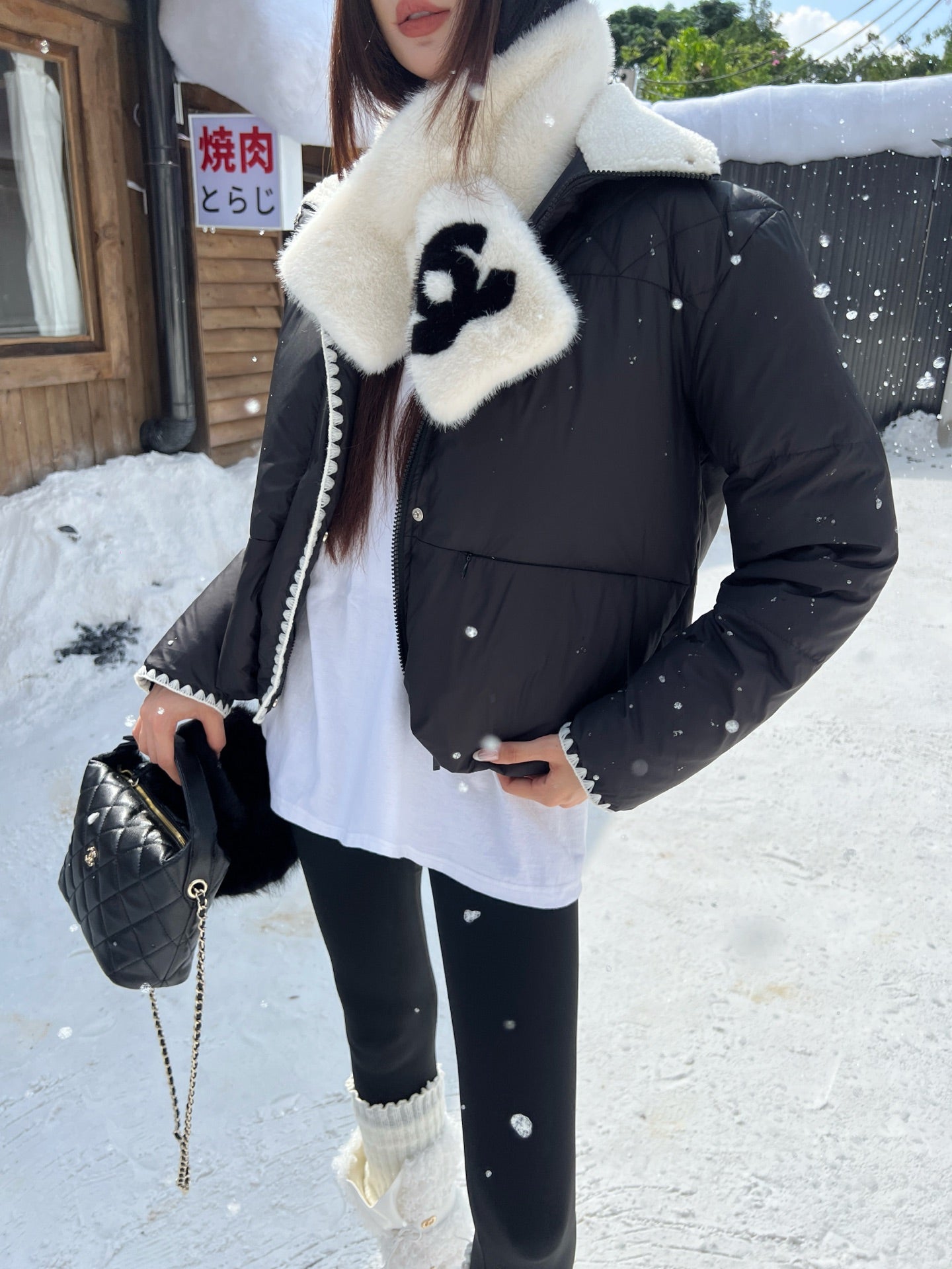 C*nel 25fw down jacket