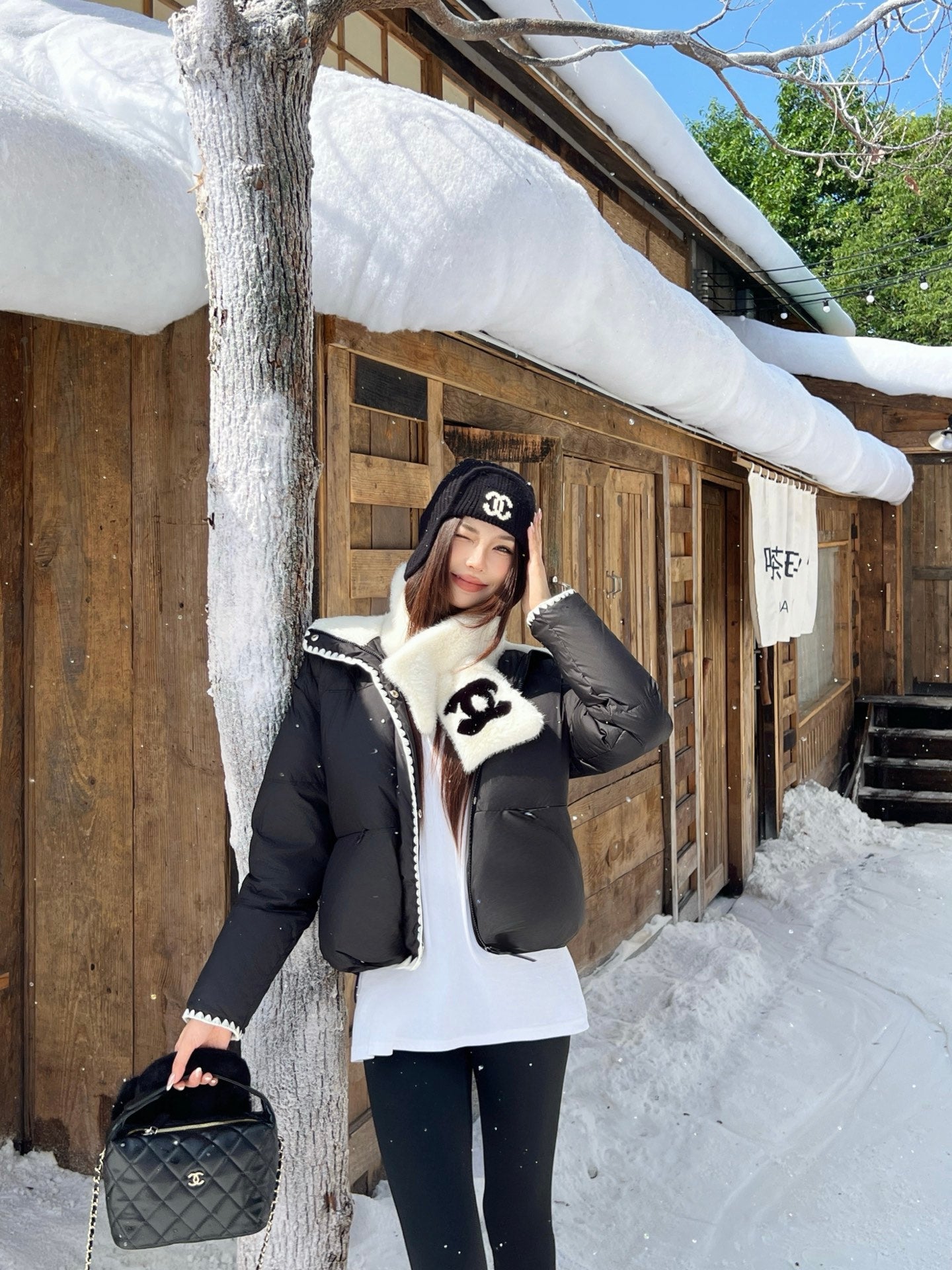 C*nel 25fw down jacket