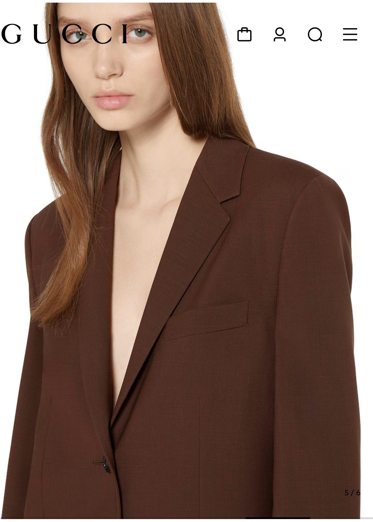 Gu* 25fw suit jacket