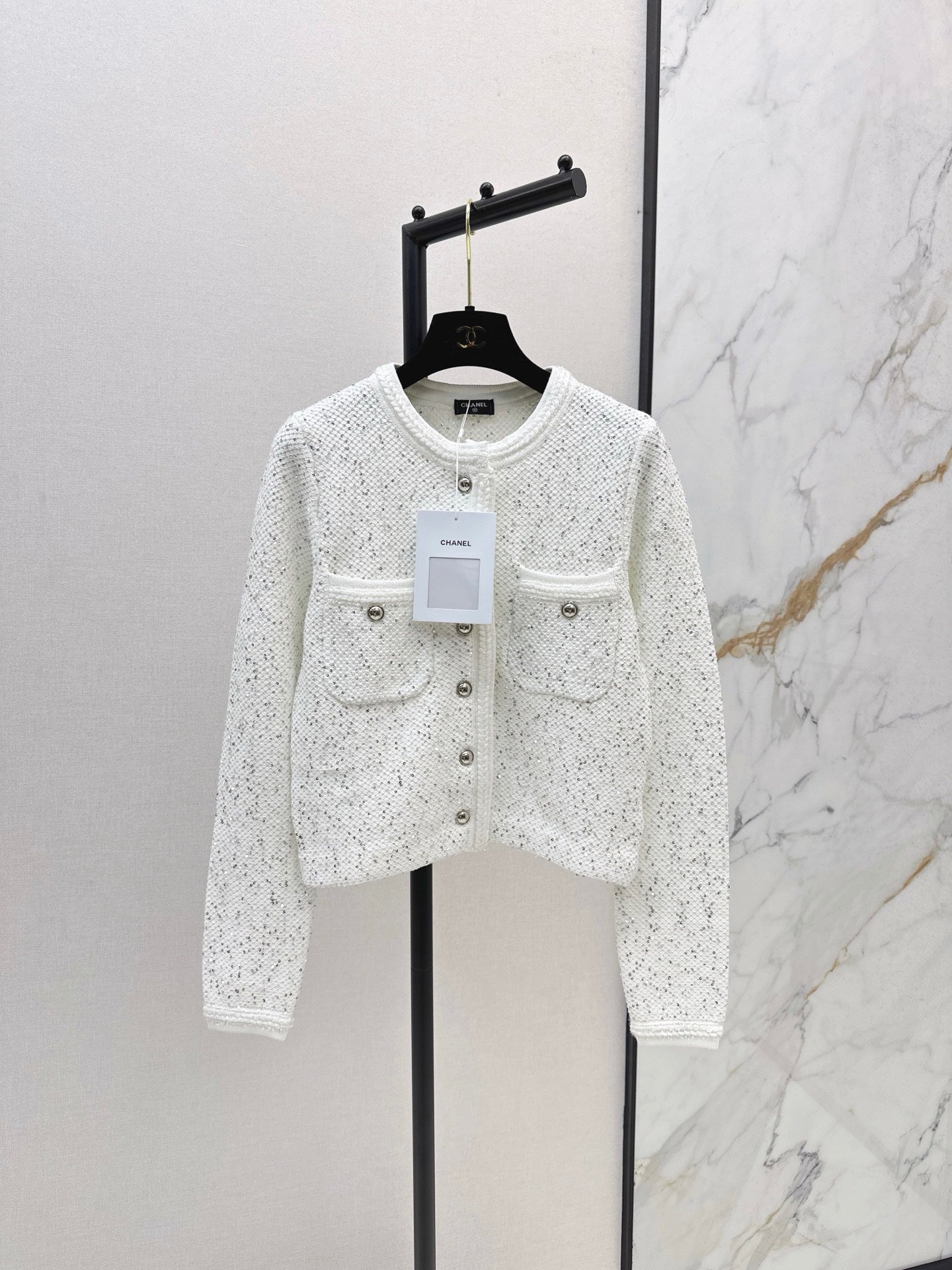 D*r 25fw sequined cardigan