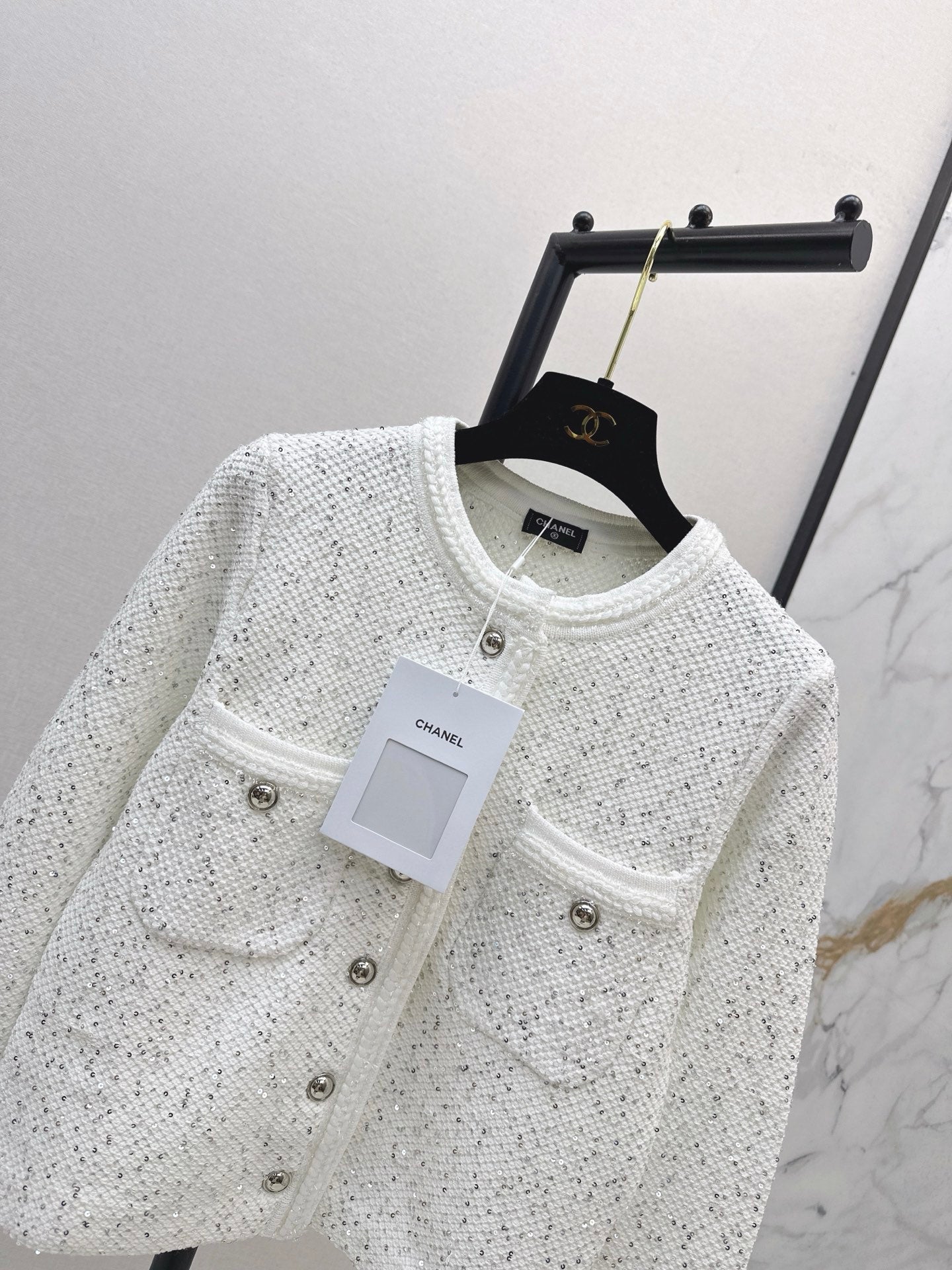 D*r 25fw sequined cardigan