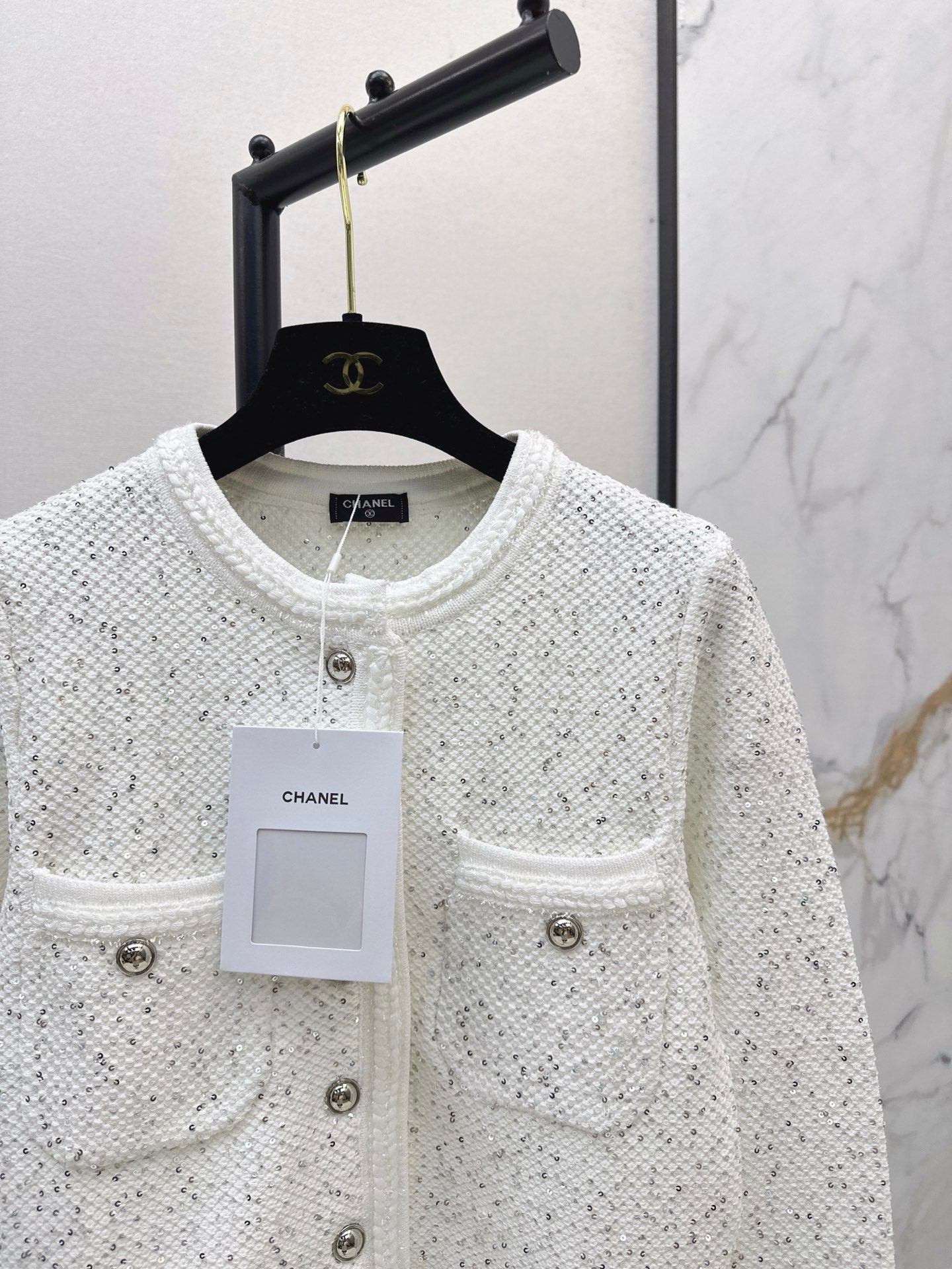 D*r 25fw sequined cardigan