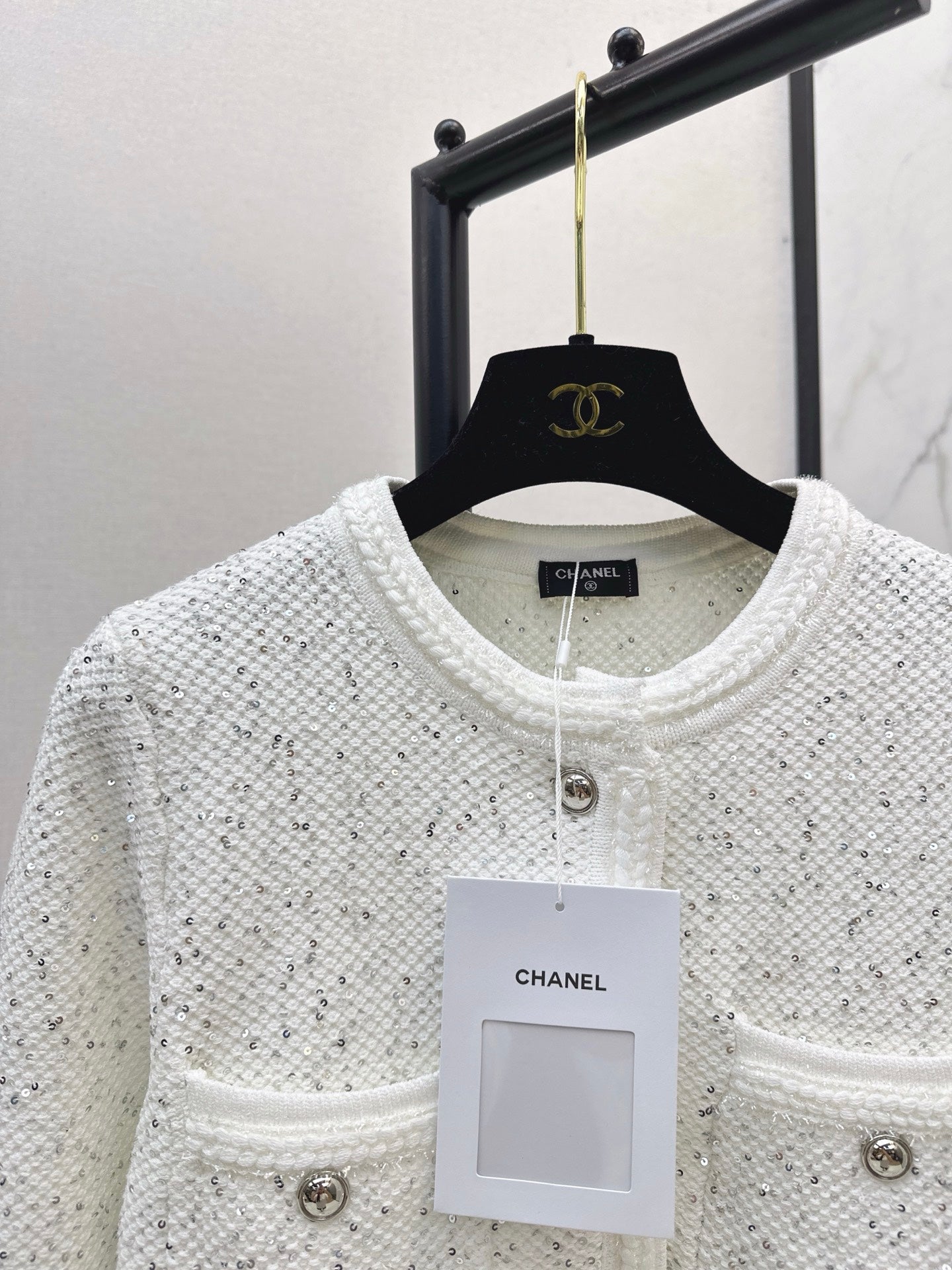 D*r 25fw sequined cardigan