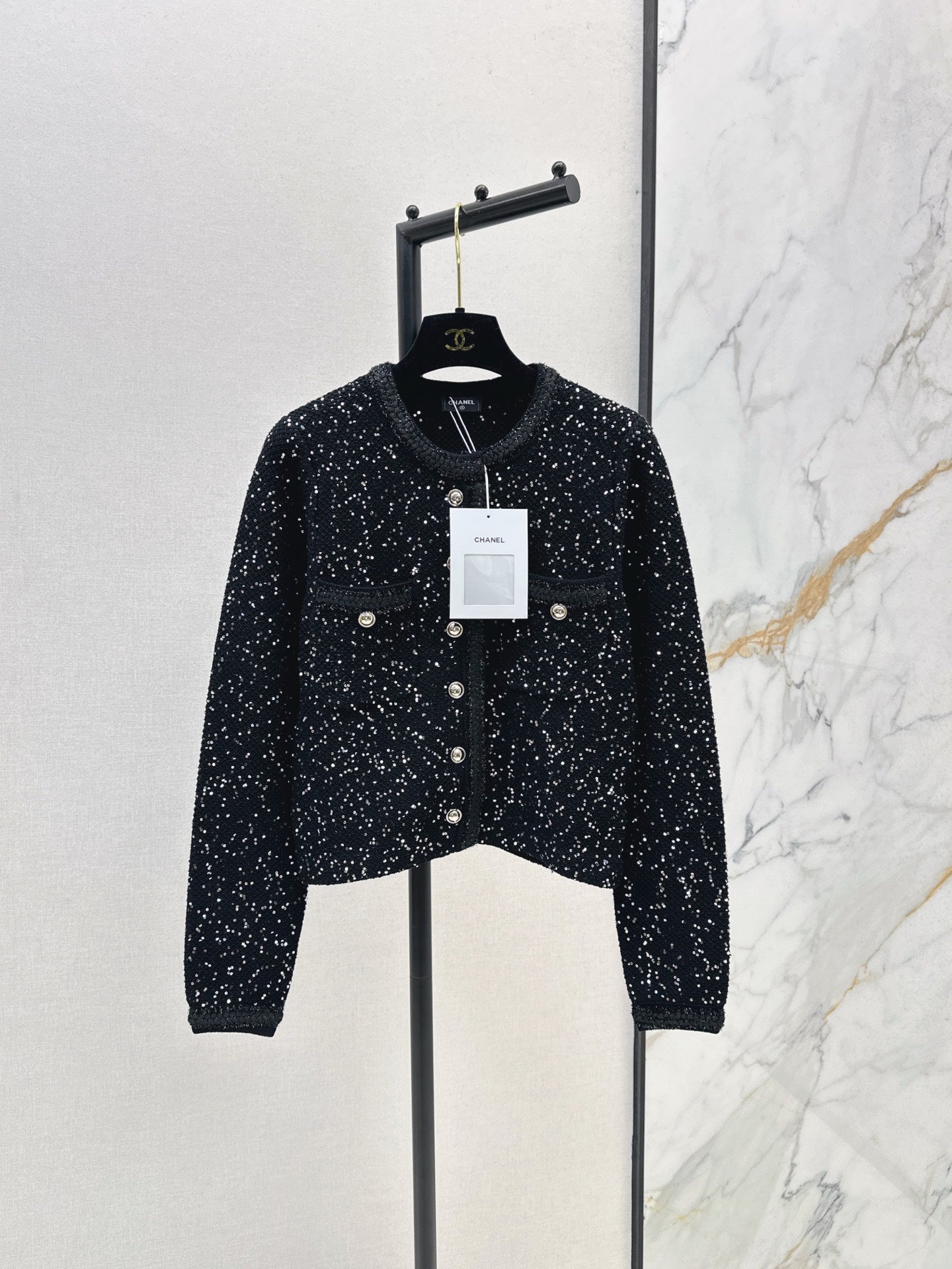 D*r 25fw sequined cardigan